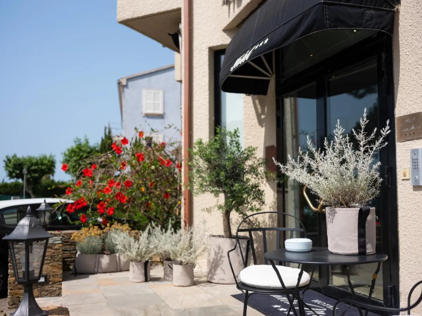 Patio in Hotel Santa Maria