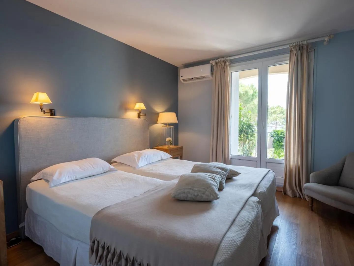 Bed in Hotel Santa Maria