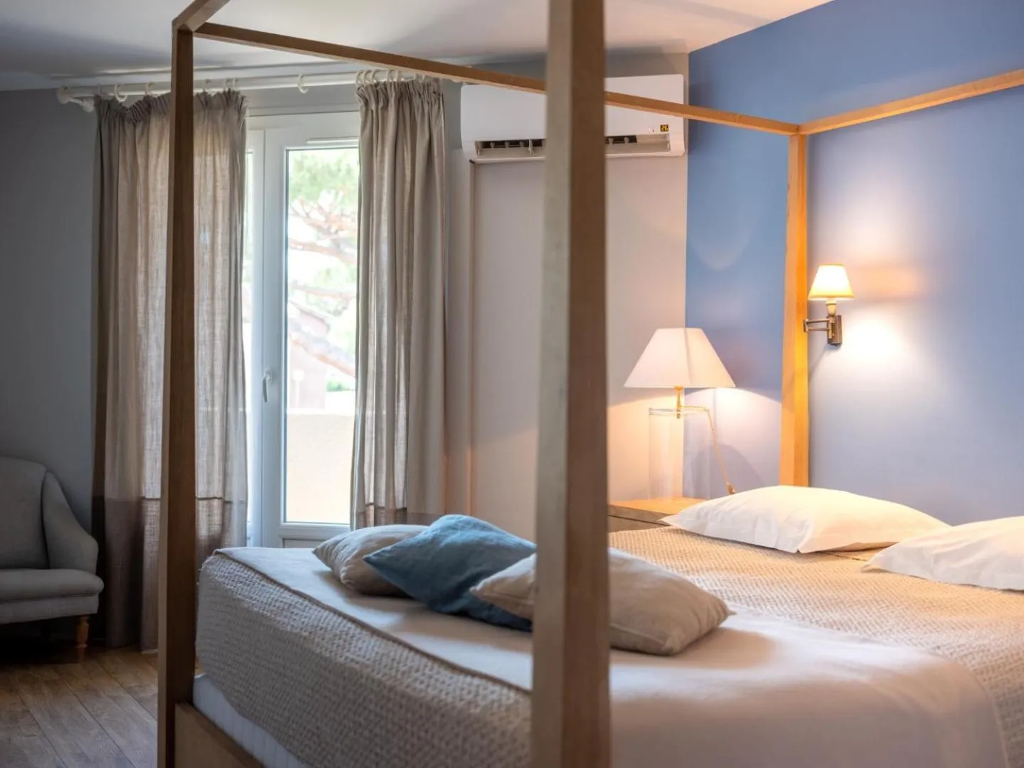 Bed in Hotel Santa Maria