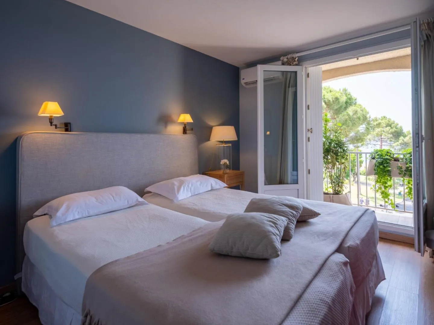 Bed in Hotel Santa Maria