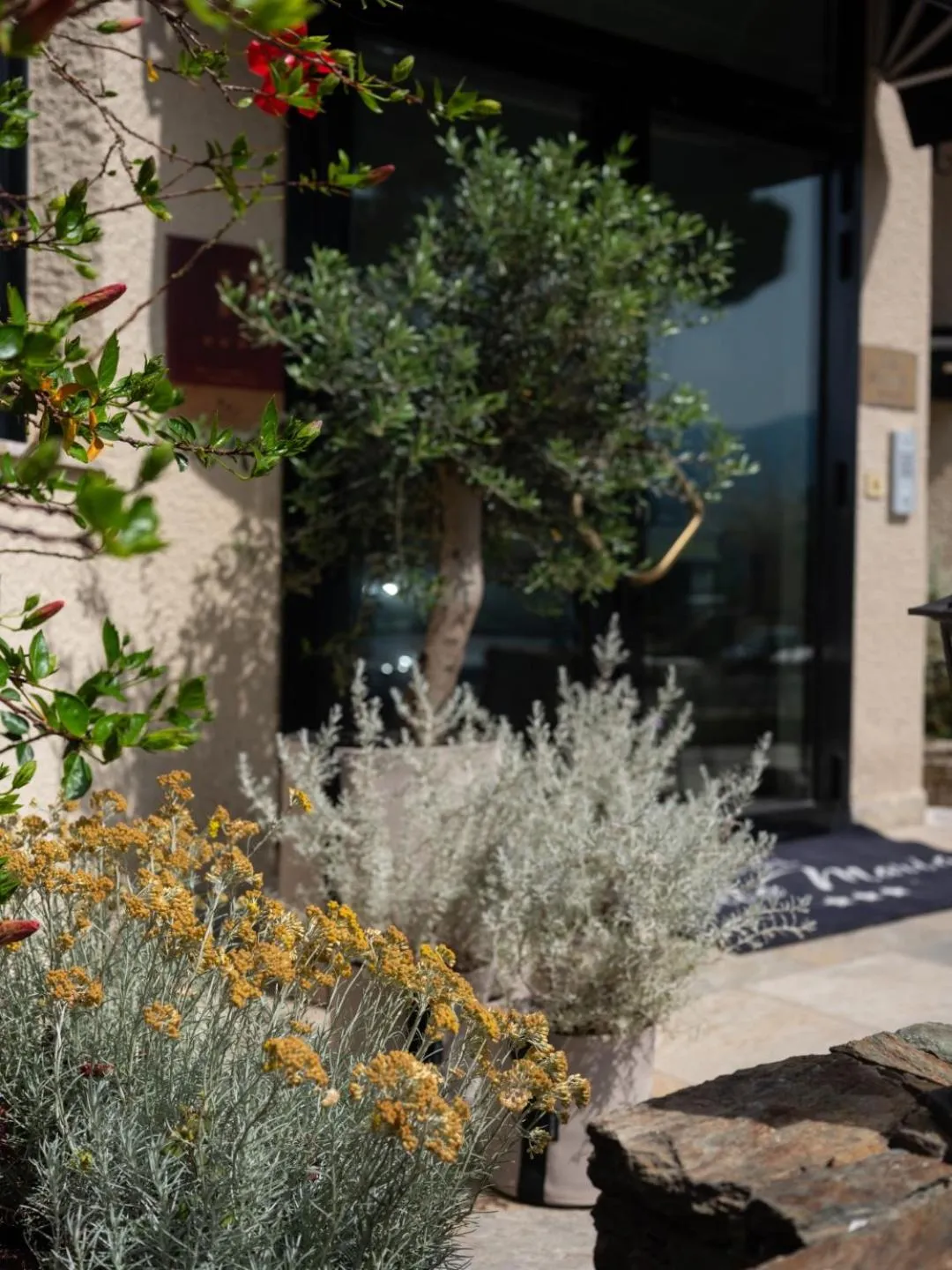 Patio in Hotel Santa Maria