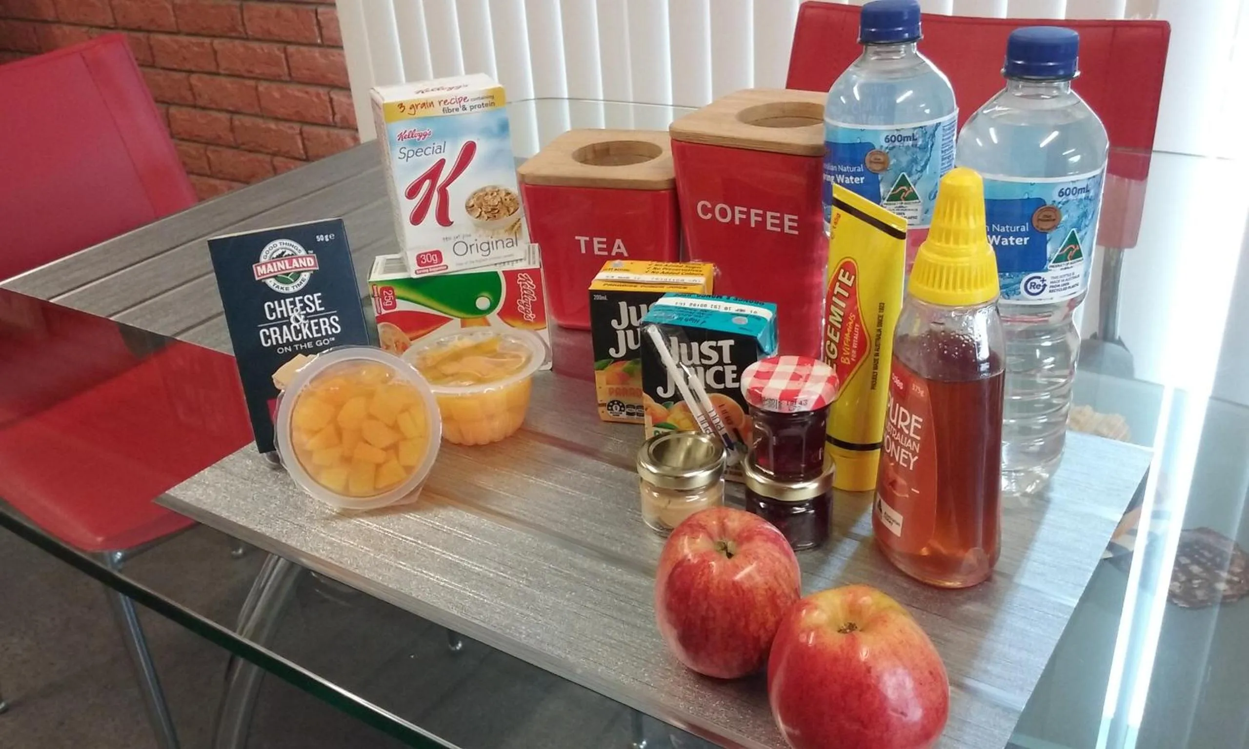 Breakfast in Panorama on Sorell B&B