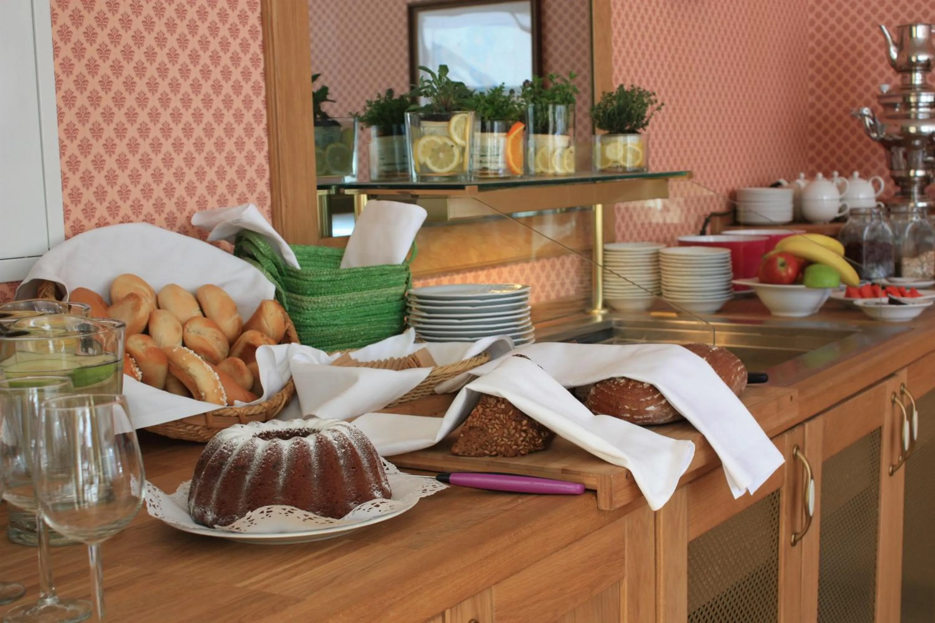 Buffet breakfast in Hotel Zachs