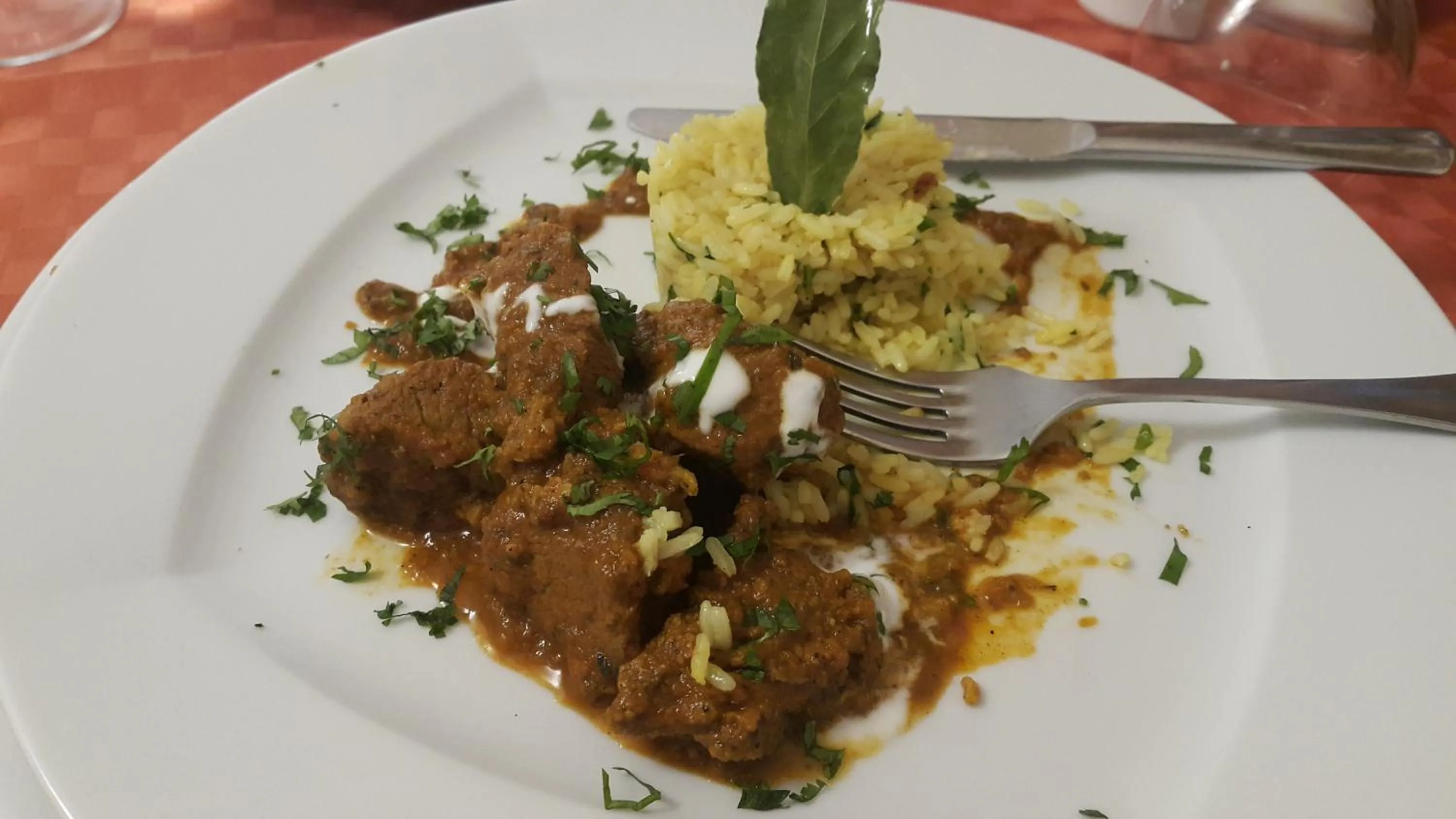 Food close-up in Numidien Hotel