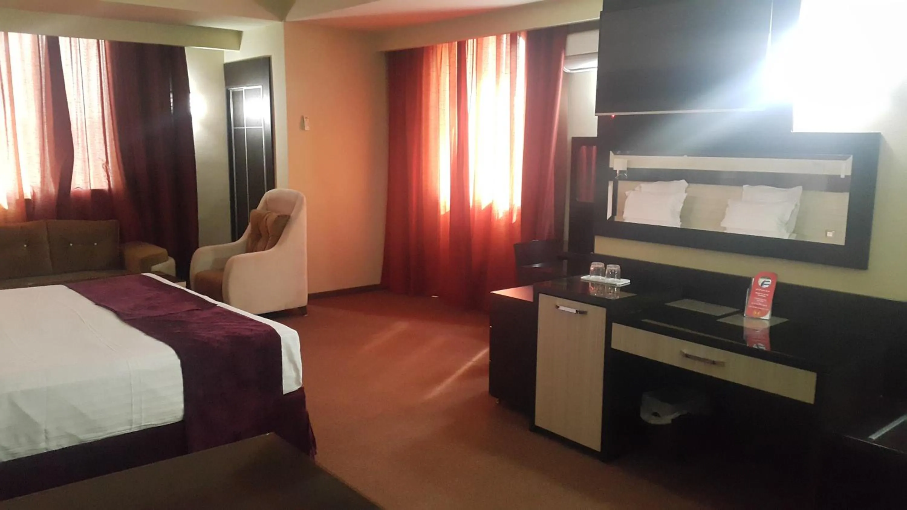 Toilet in Numidien Hotel