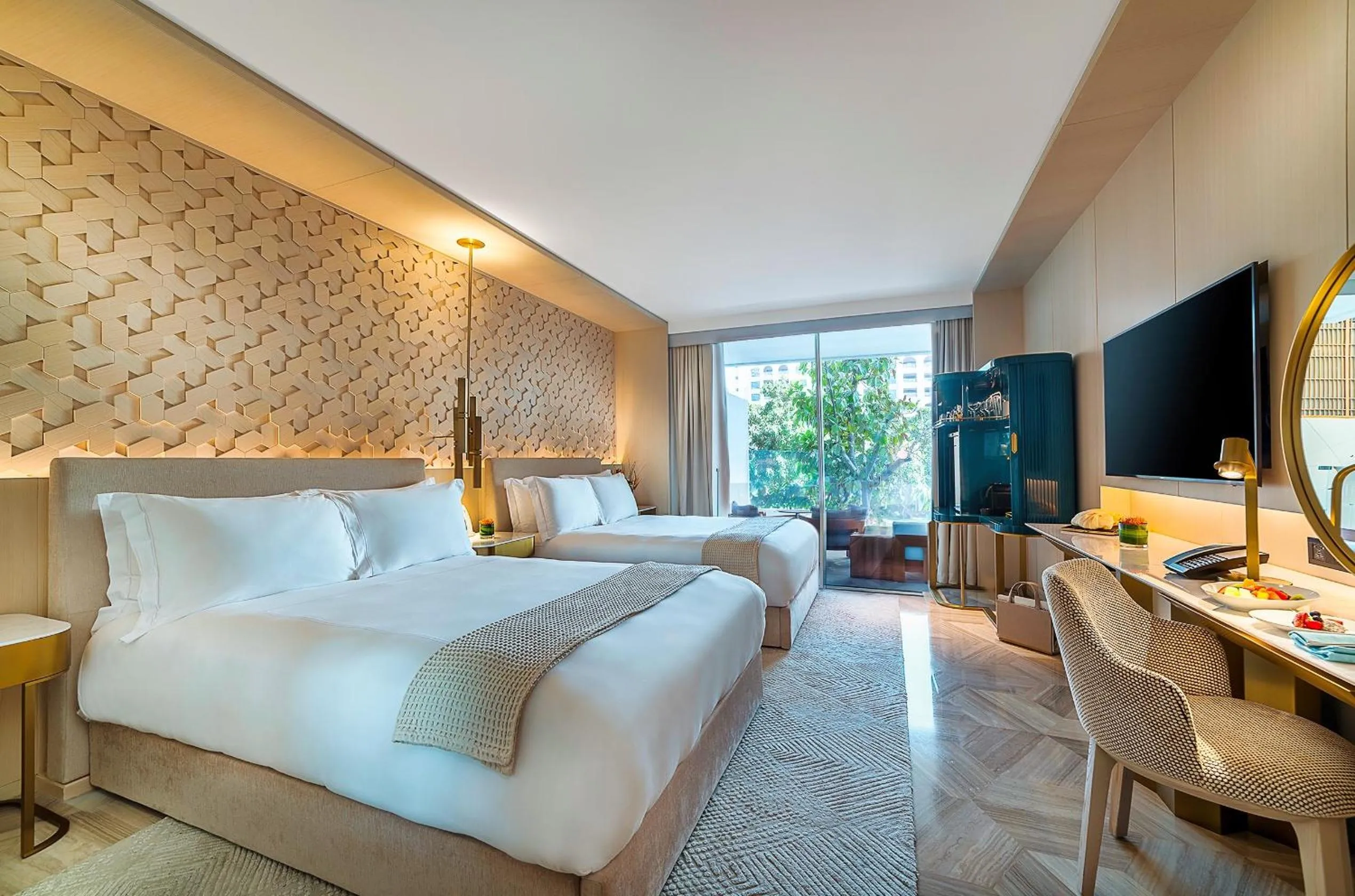 Bedroom, Bed in FIVE Palm Jumeirah Dubai