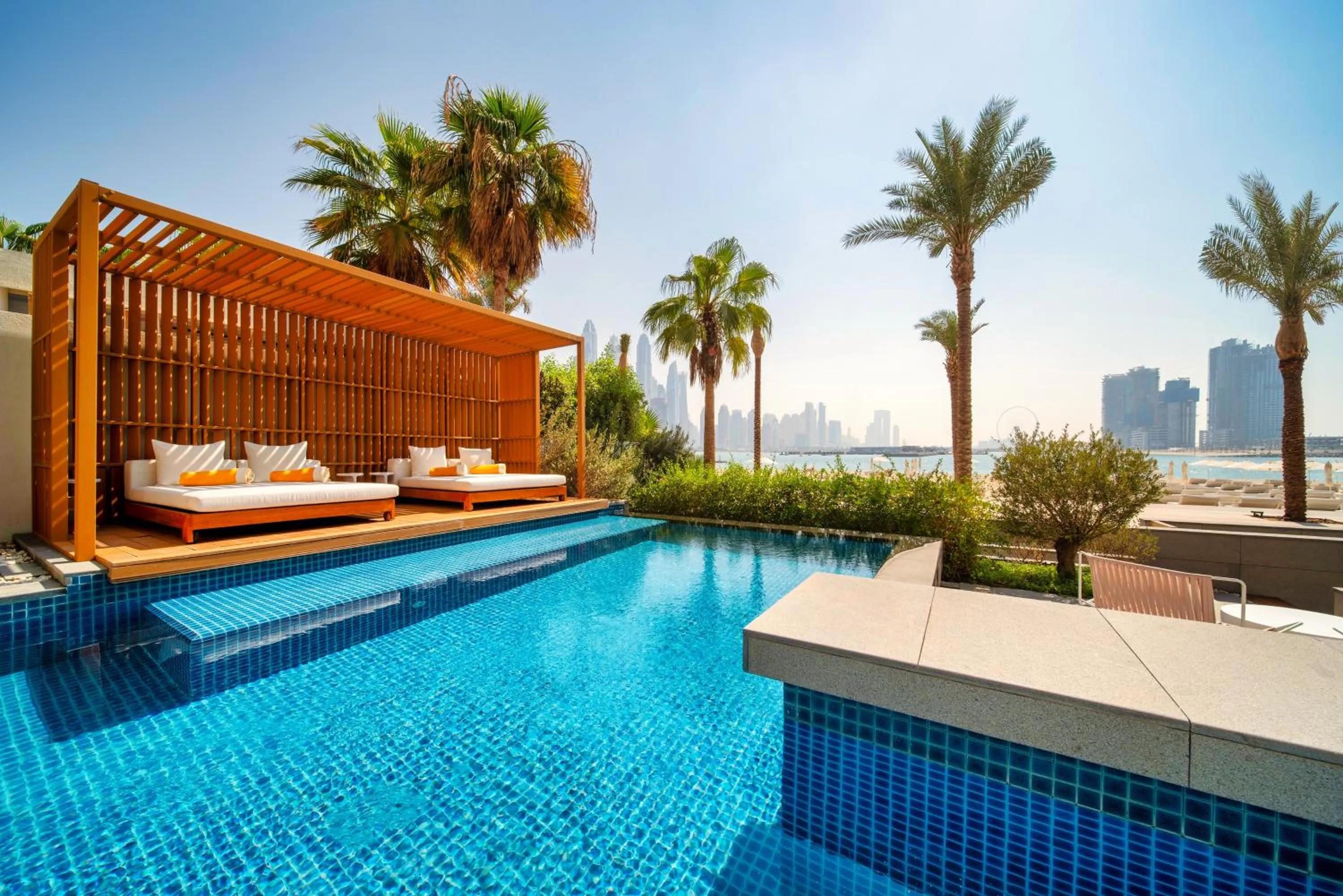 Swimming pool in FIVE Palm Jumeirah Dubai
