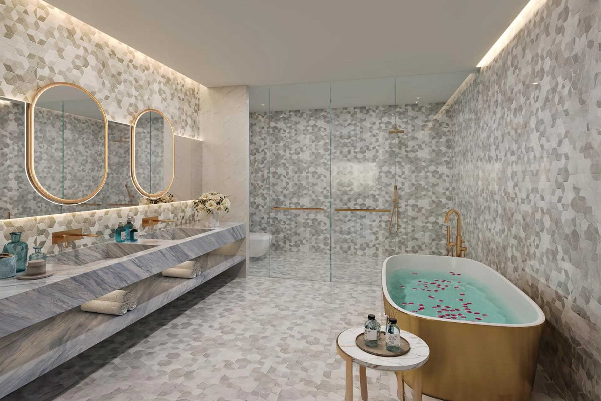Bath in FIVE Palm Jumeirah Dubai