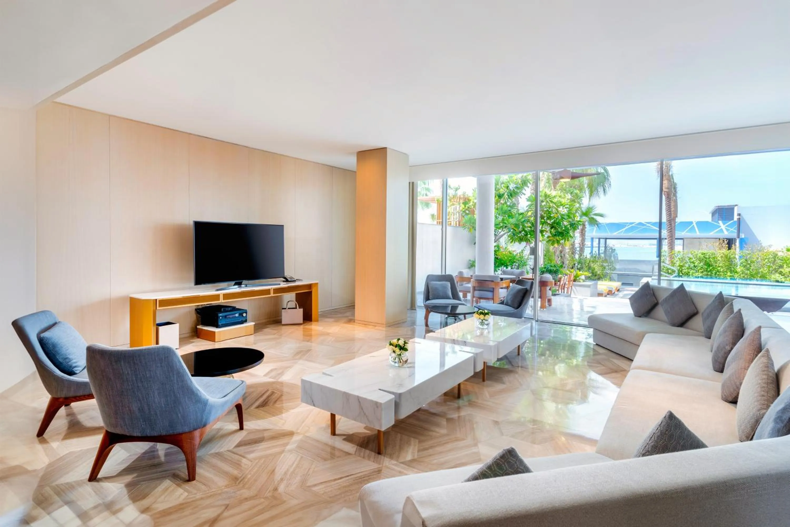 Living room in FIVE Palm Jumeirah Dubai