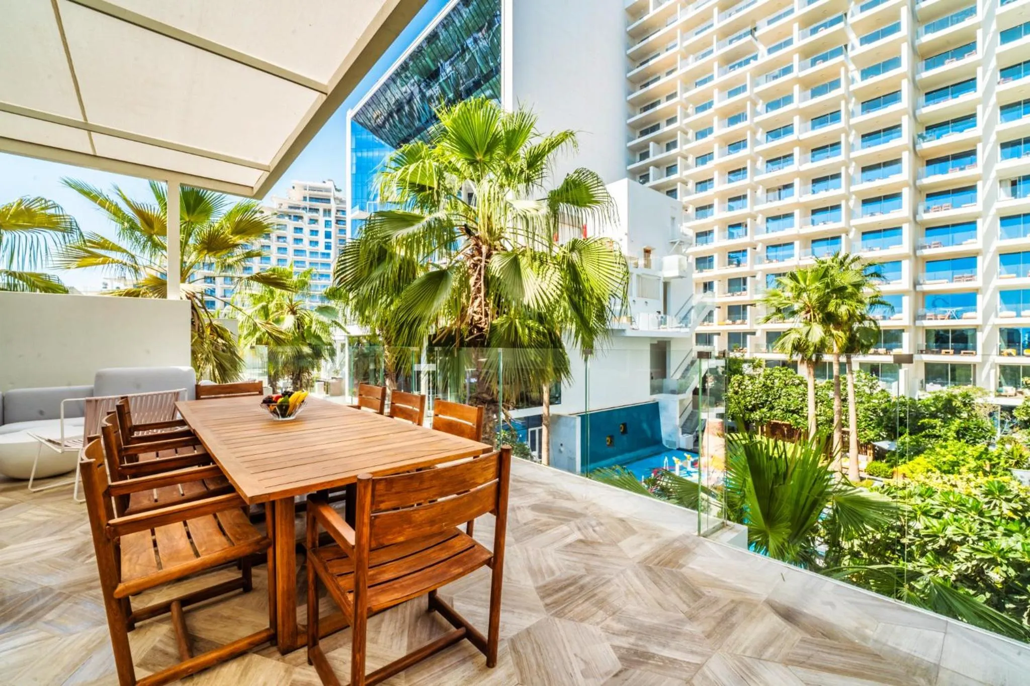 Balcony/Terrace in FIVE Palm Jumeirah Dubai