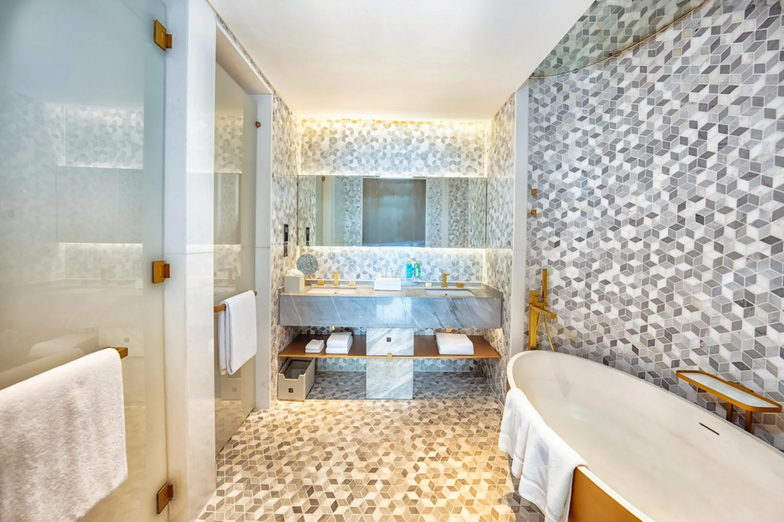 Bathroom in FIVE Palm Jumeirah Dubai