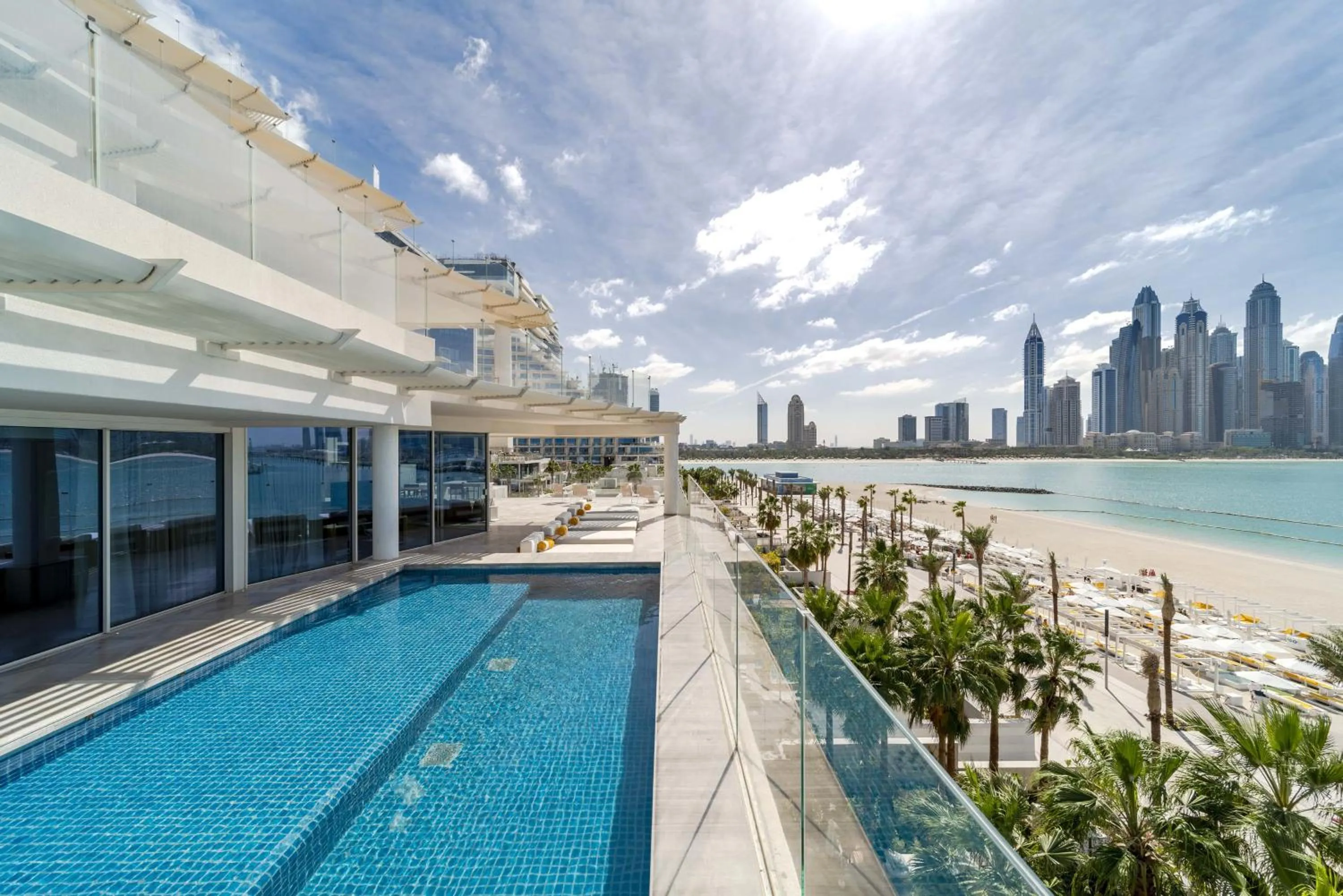 Swimming pool in FIVE Palm Jumeirah Dubai