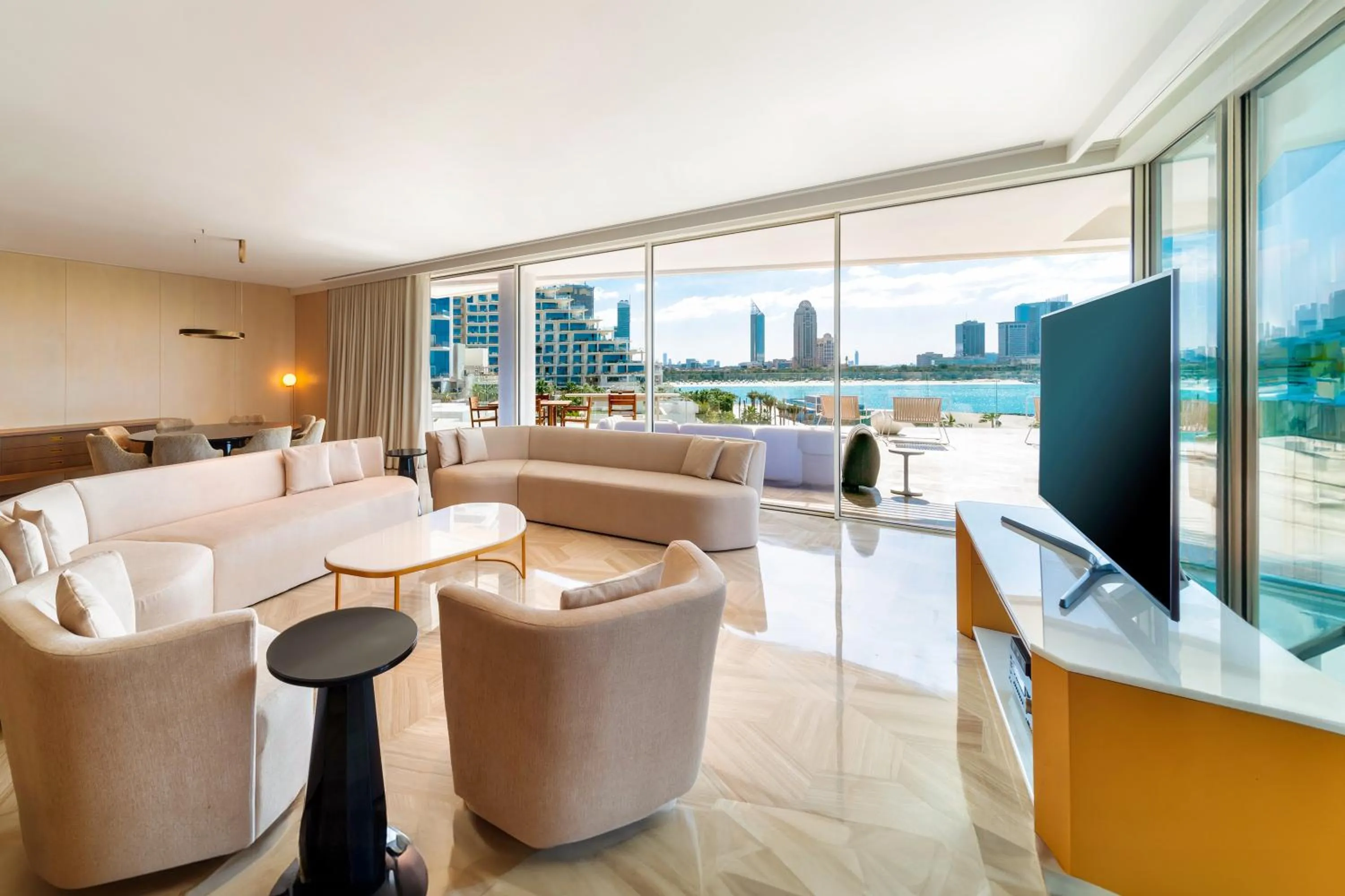 Living room in FIVE Palm Jumeirah Dubai