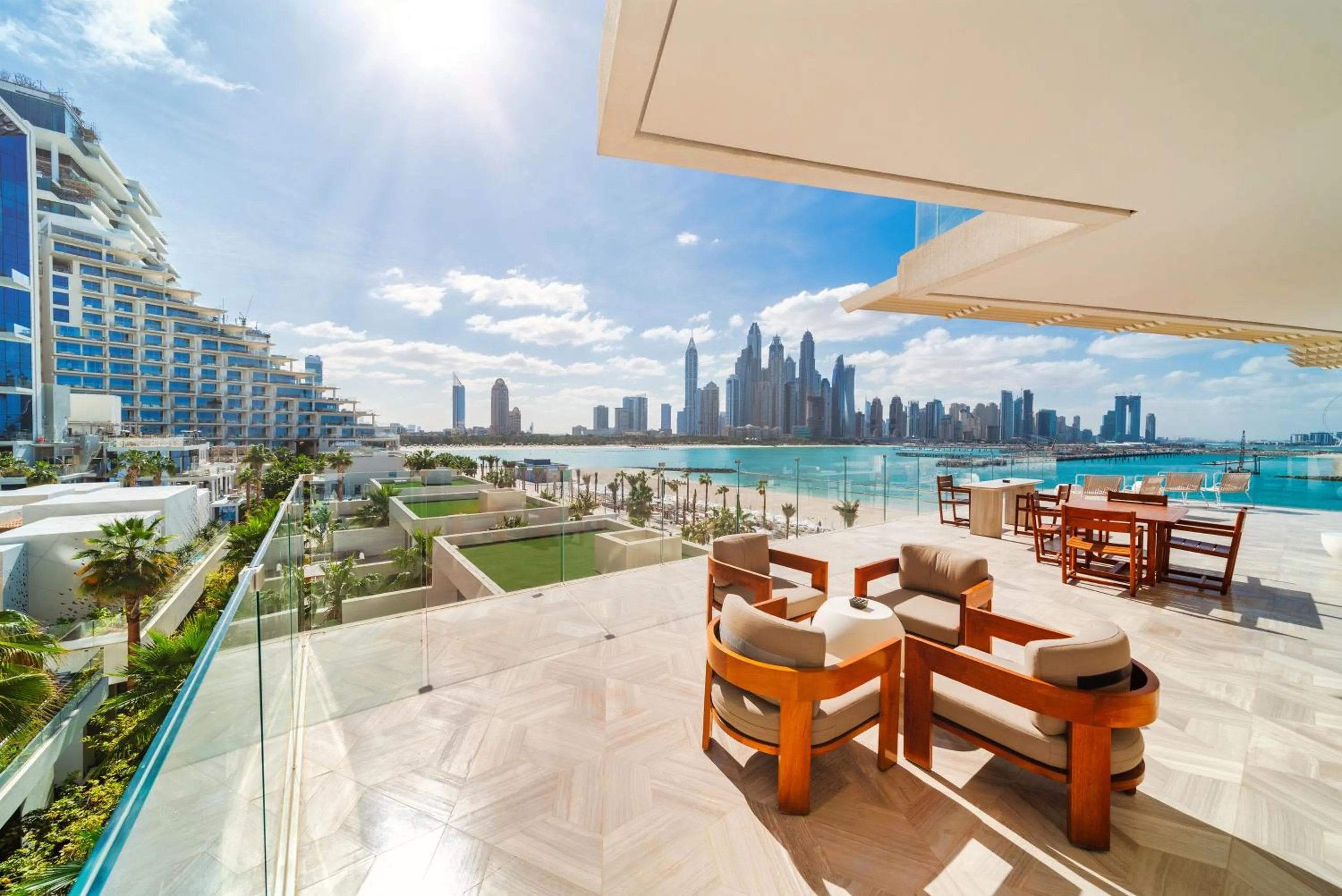 Balcony/Terrace in FIVE Palm Jumeirah Dubai