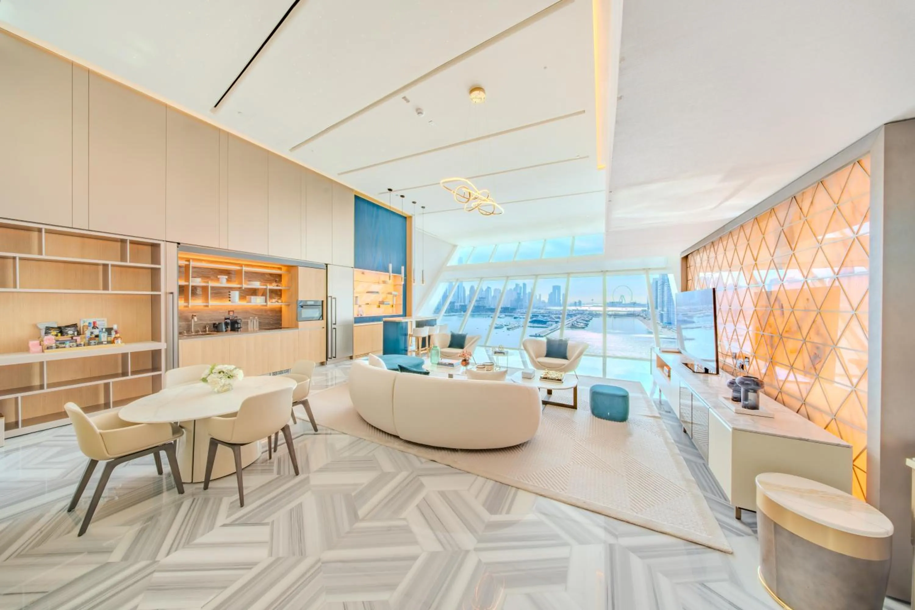 Living room in FIVE Palm Jumeirah Dubai