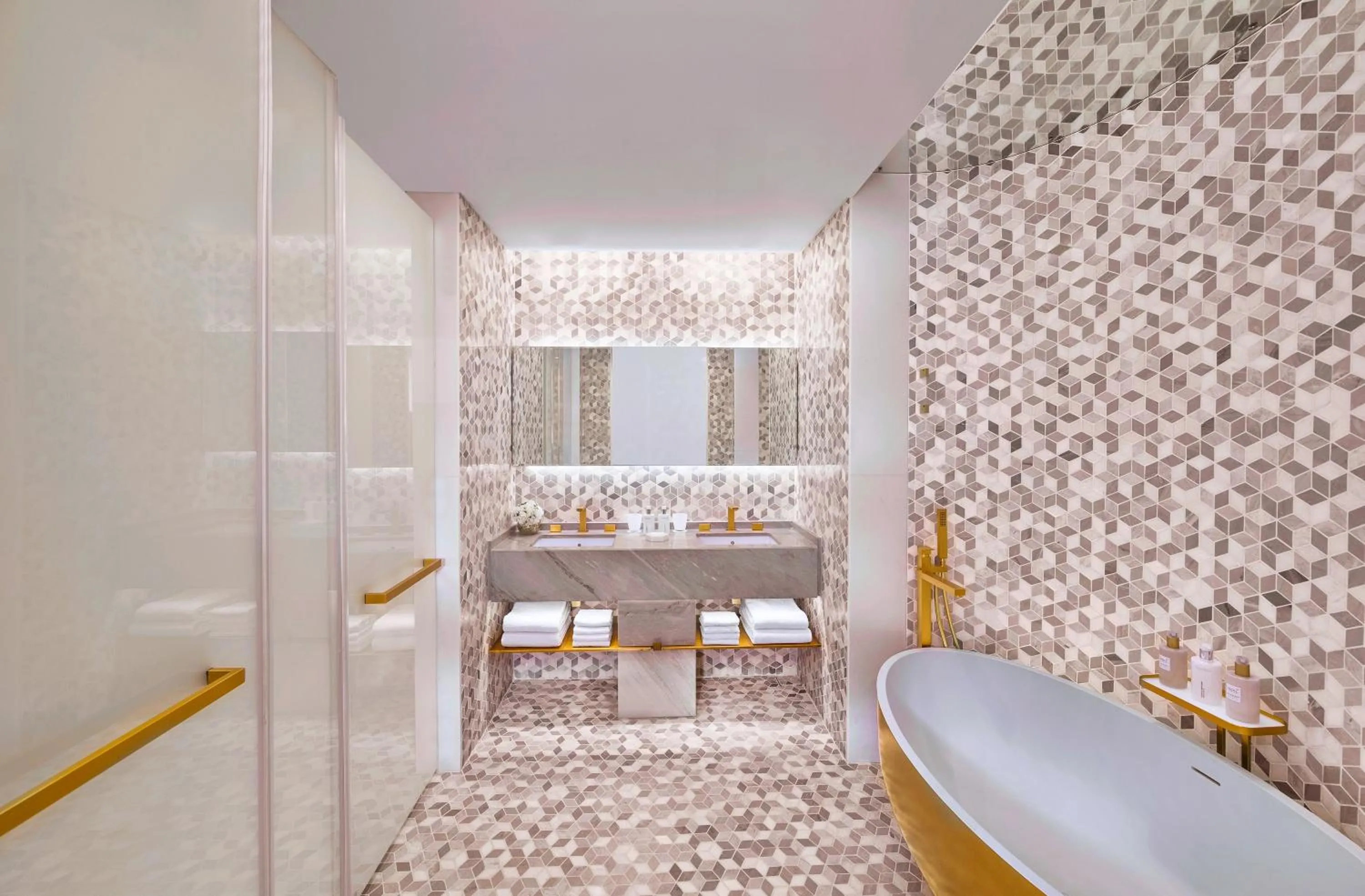 Bathroom in FIVE Palm Jumeirah Dubai