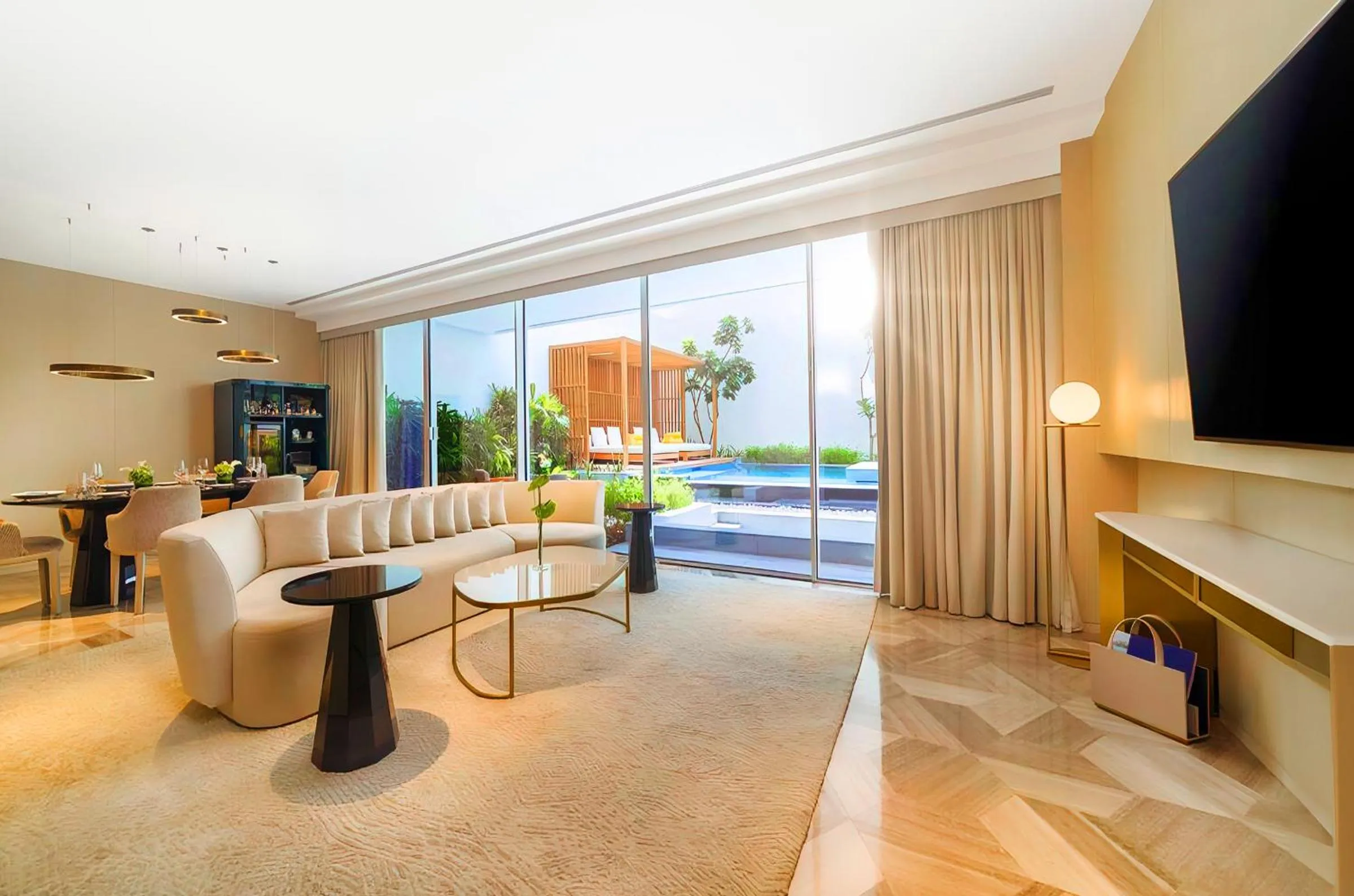 Living room in FIVE Palm Jumeirah Dubai
