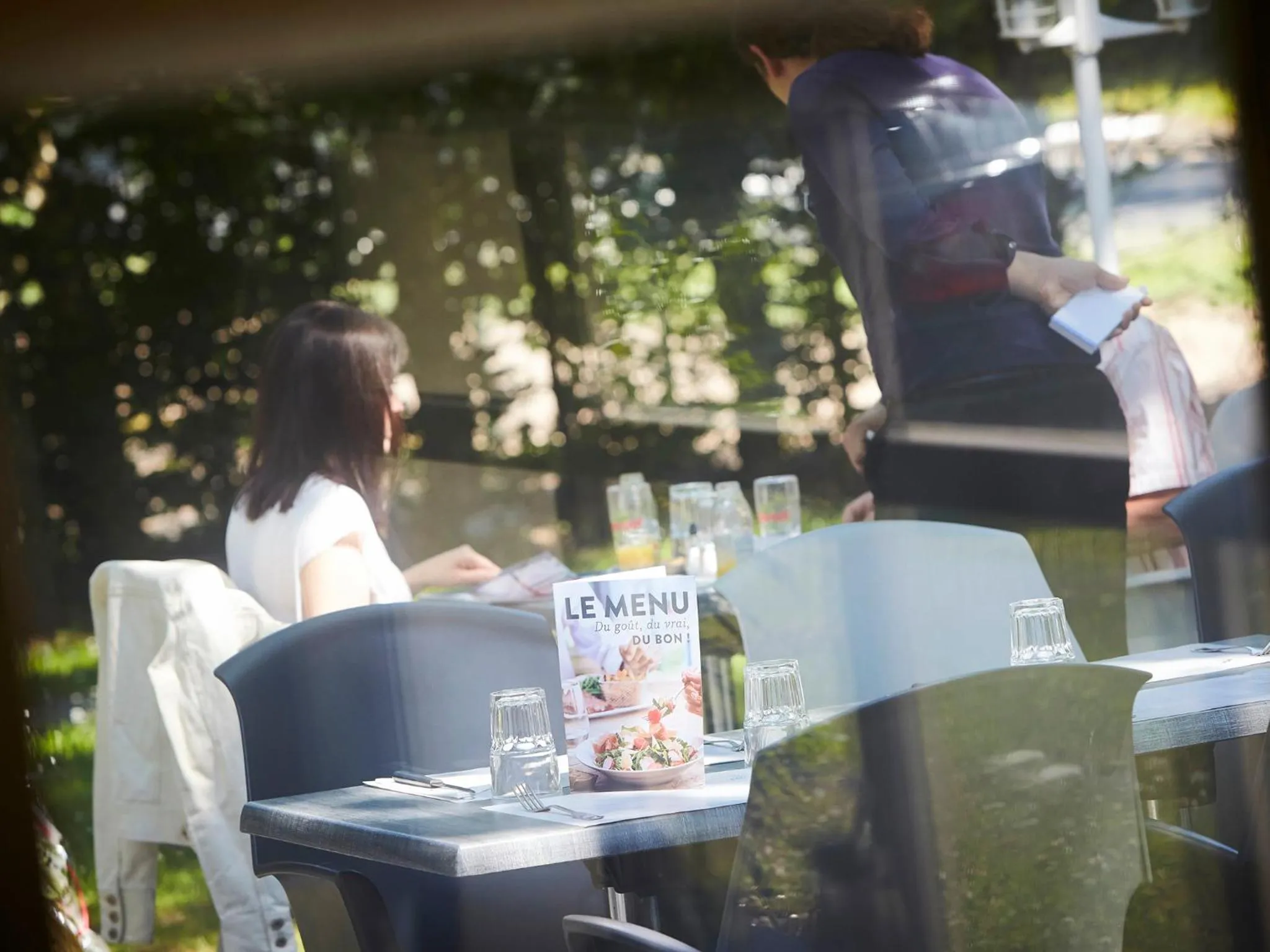 Patio in Campanile Orleans - La Source