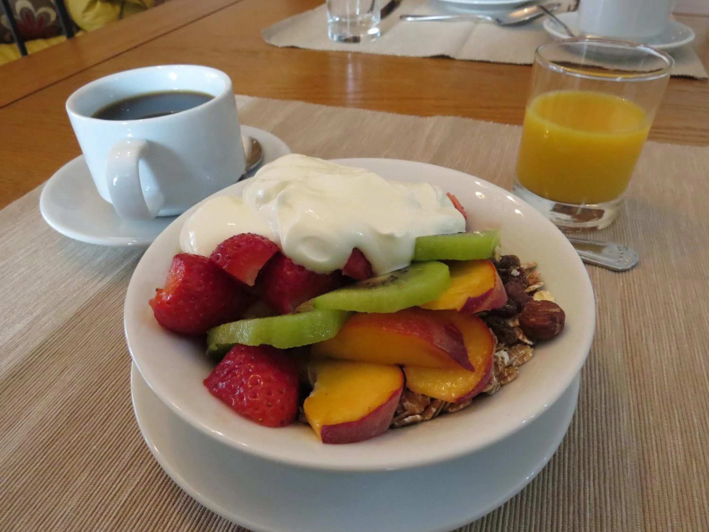 Breakfast in Villa 2 Fields