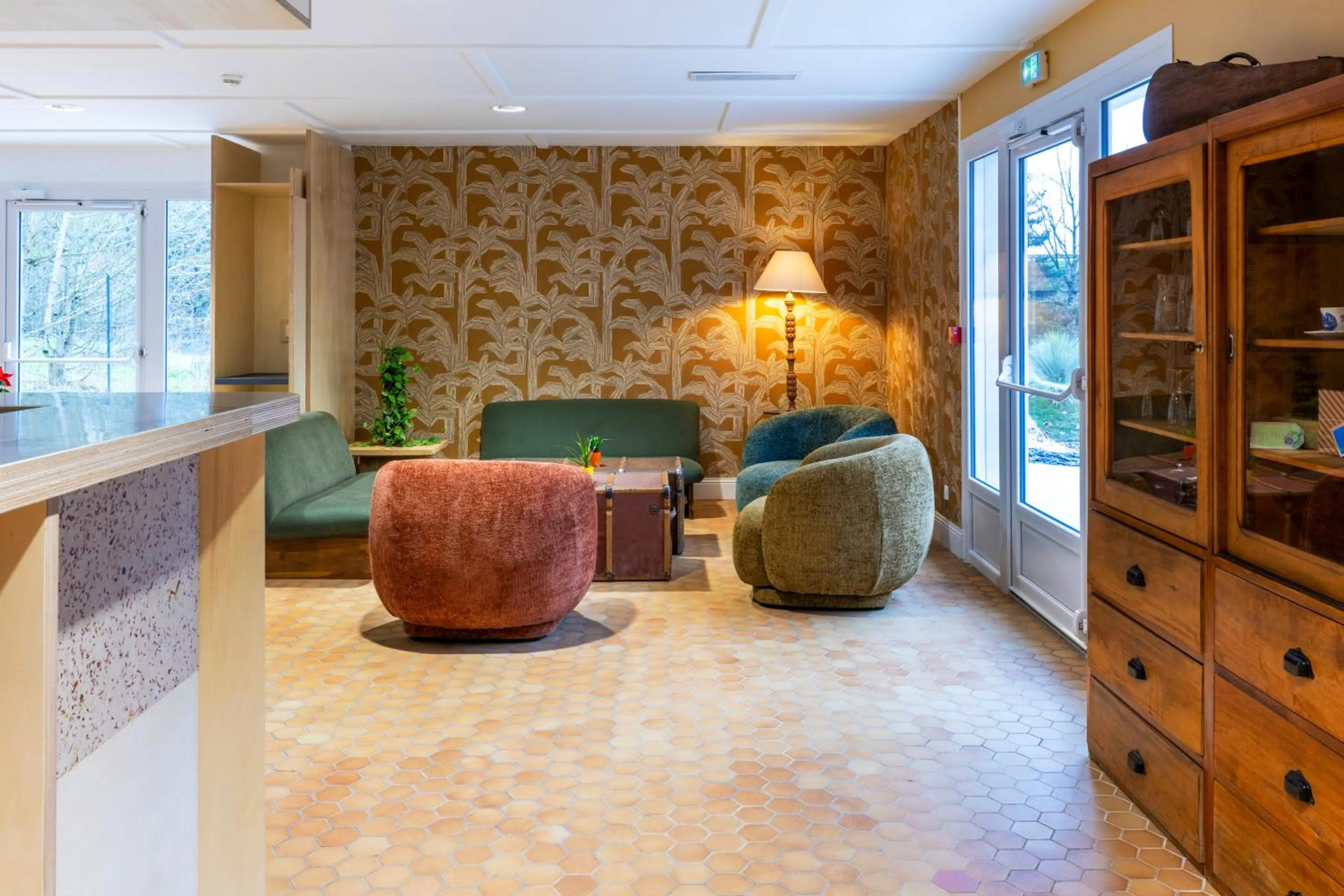 Living room in greet Hotel Chatellerault