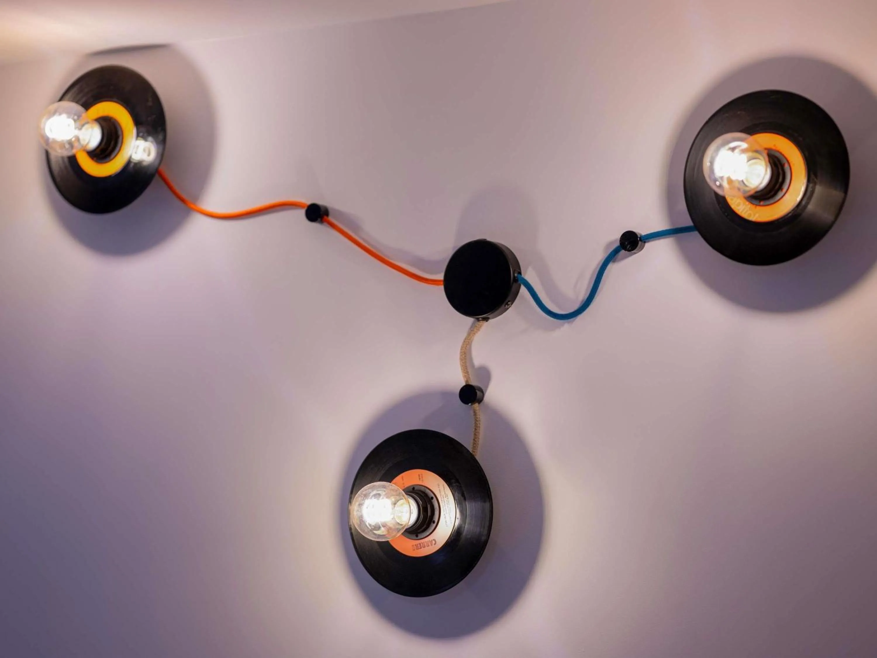 Bedroom in greet Hotel Chatellerault