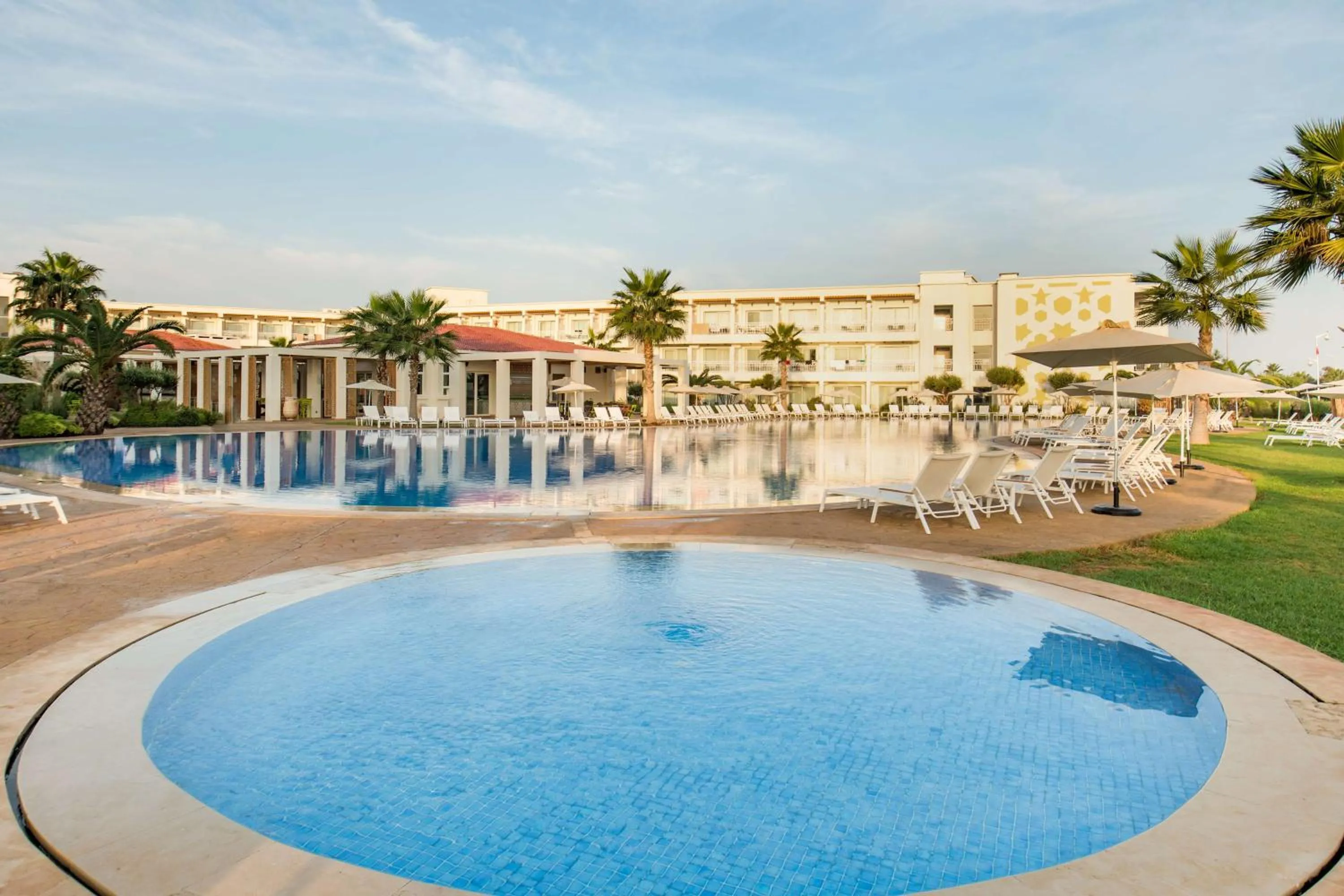 Pool view in Radisson Blu Resort Saidia Beach