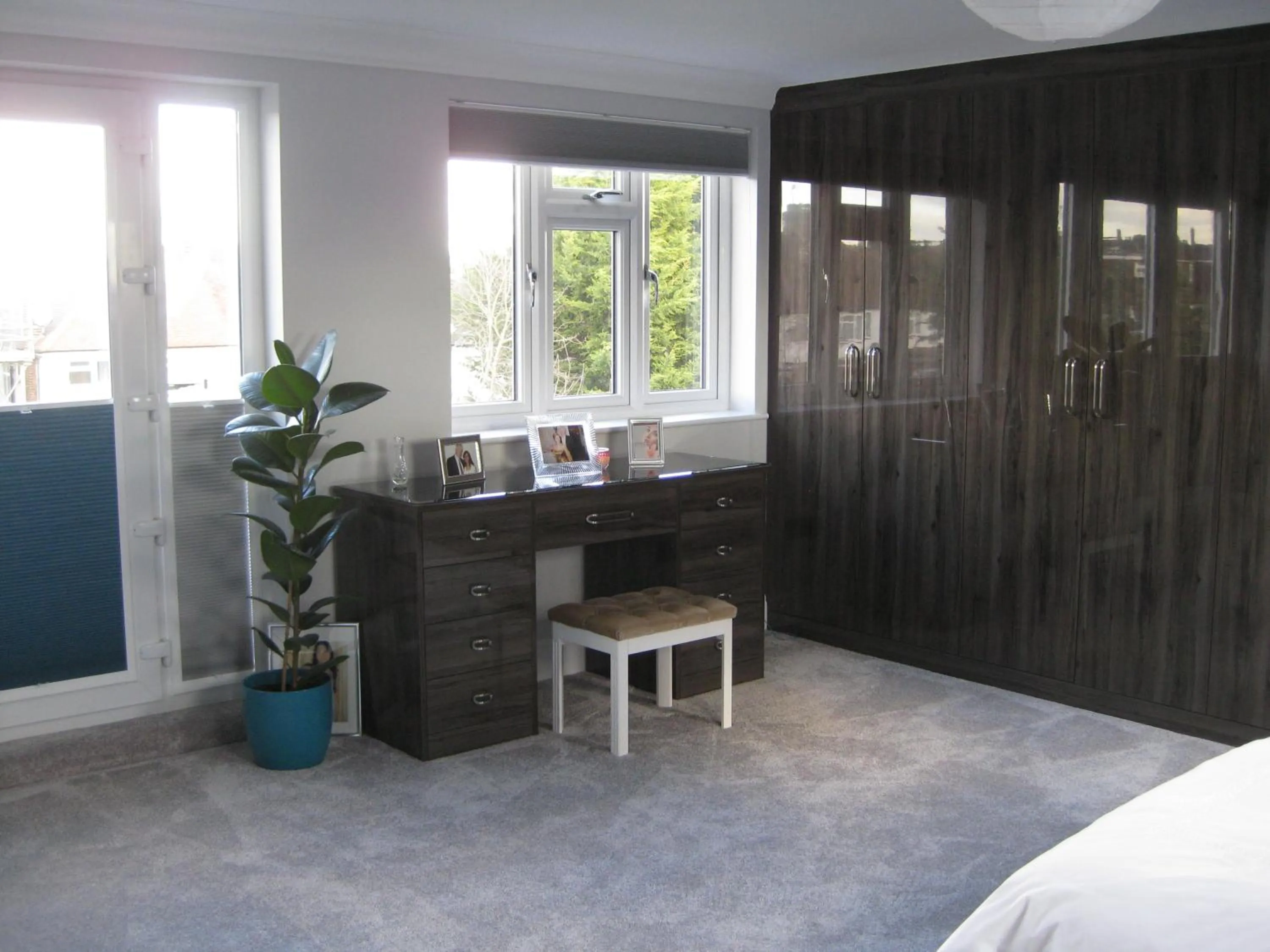 Bedroom, Bed in Brooklyn House