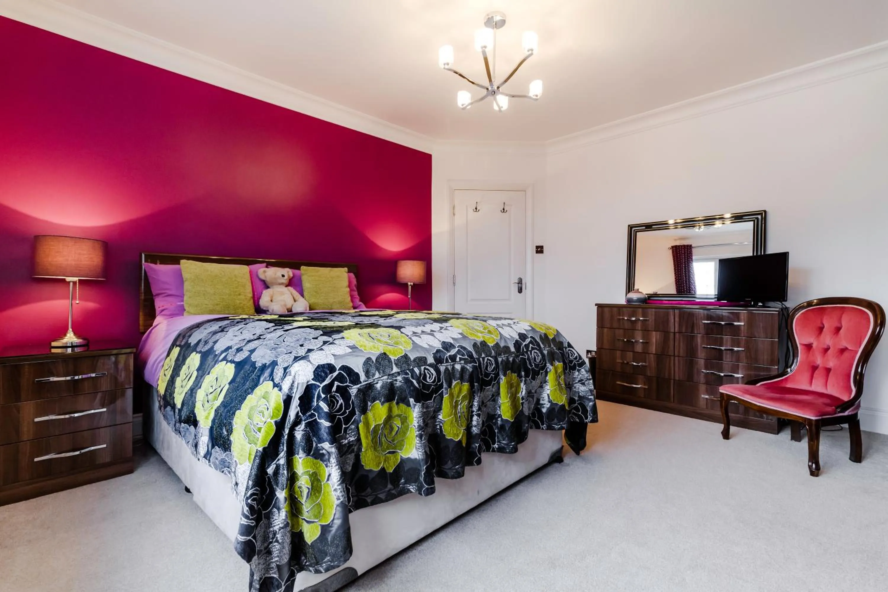 Bedroom, Bed in Brooklyn House