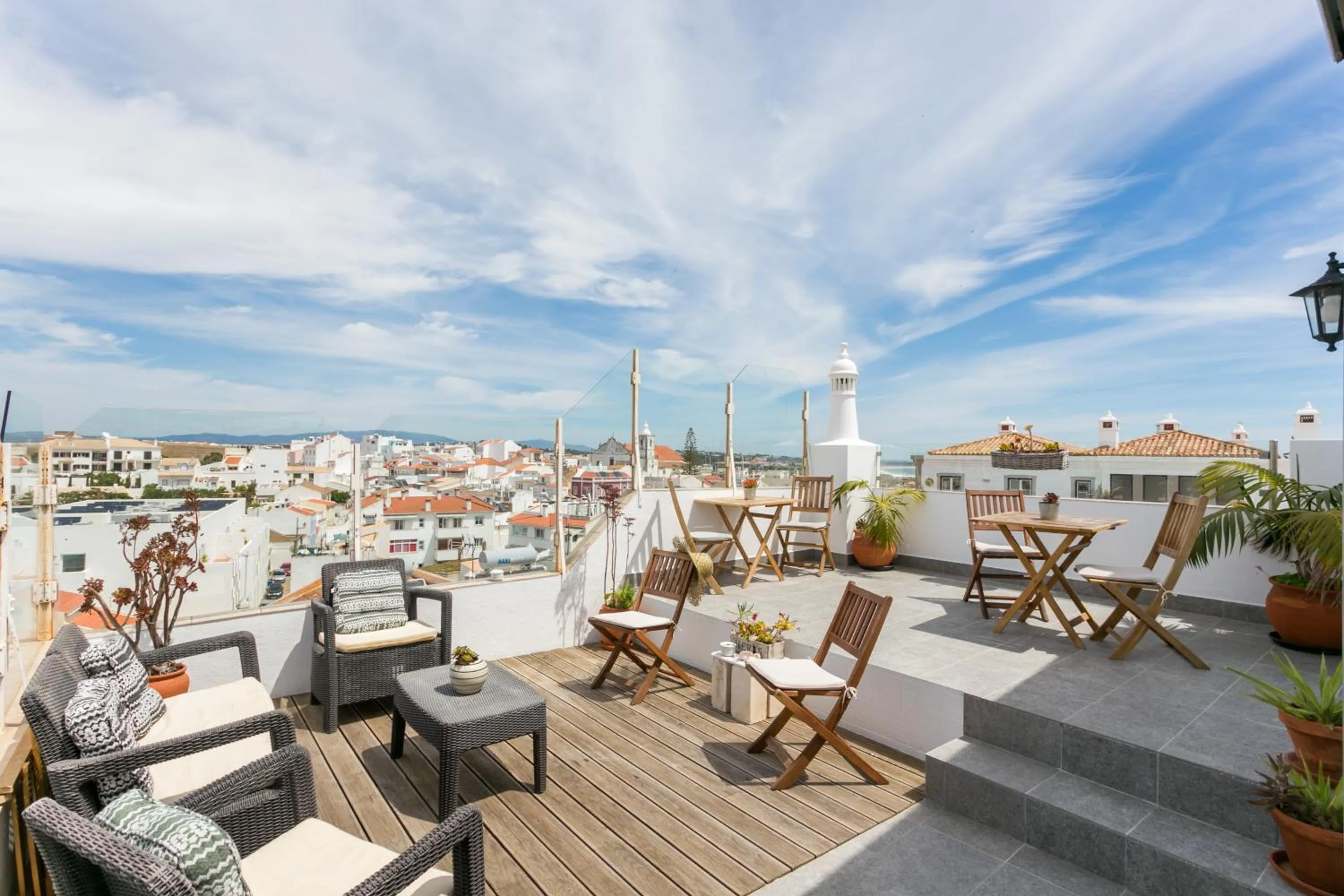 Balcony/Terrace in 3 Marias Garden House B&B