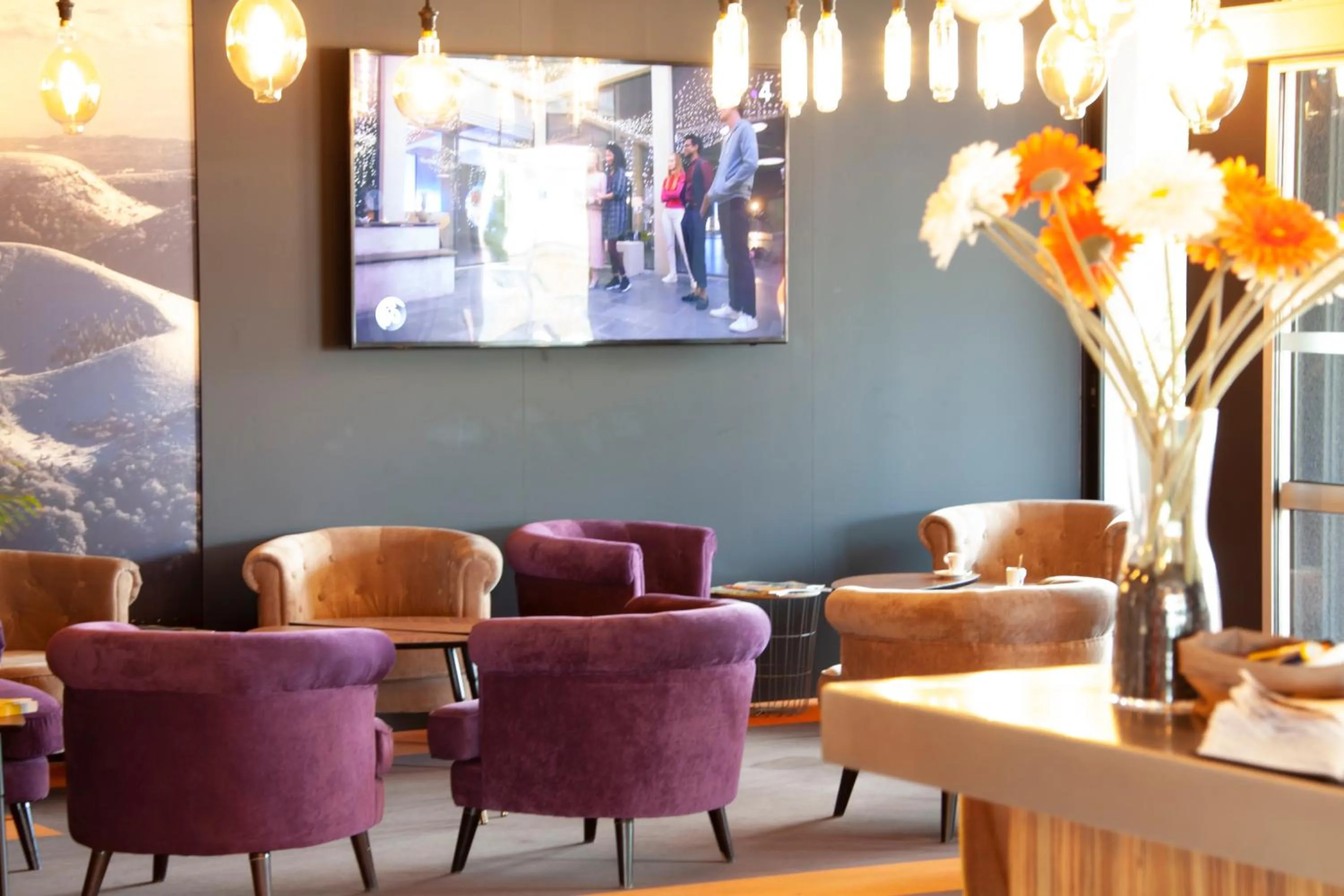 Living room in Campanile NATURE - Clermont-Ferrand Nord Riom