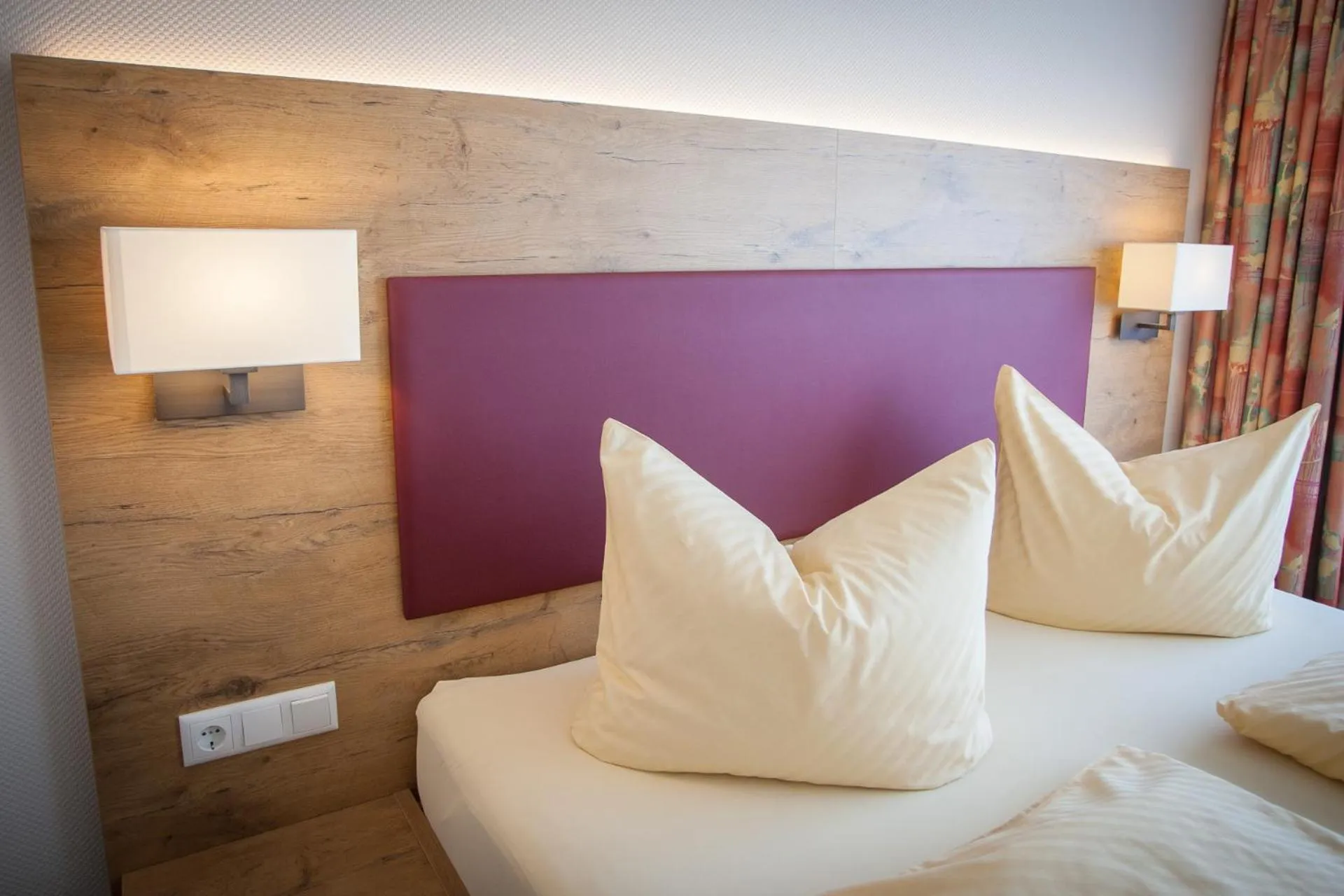 Bed in Ruser's Hotel