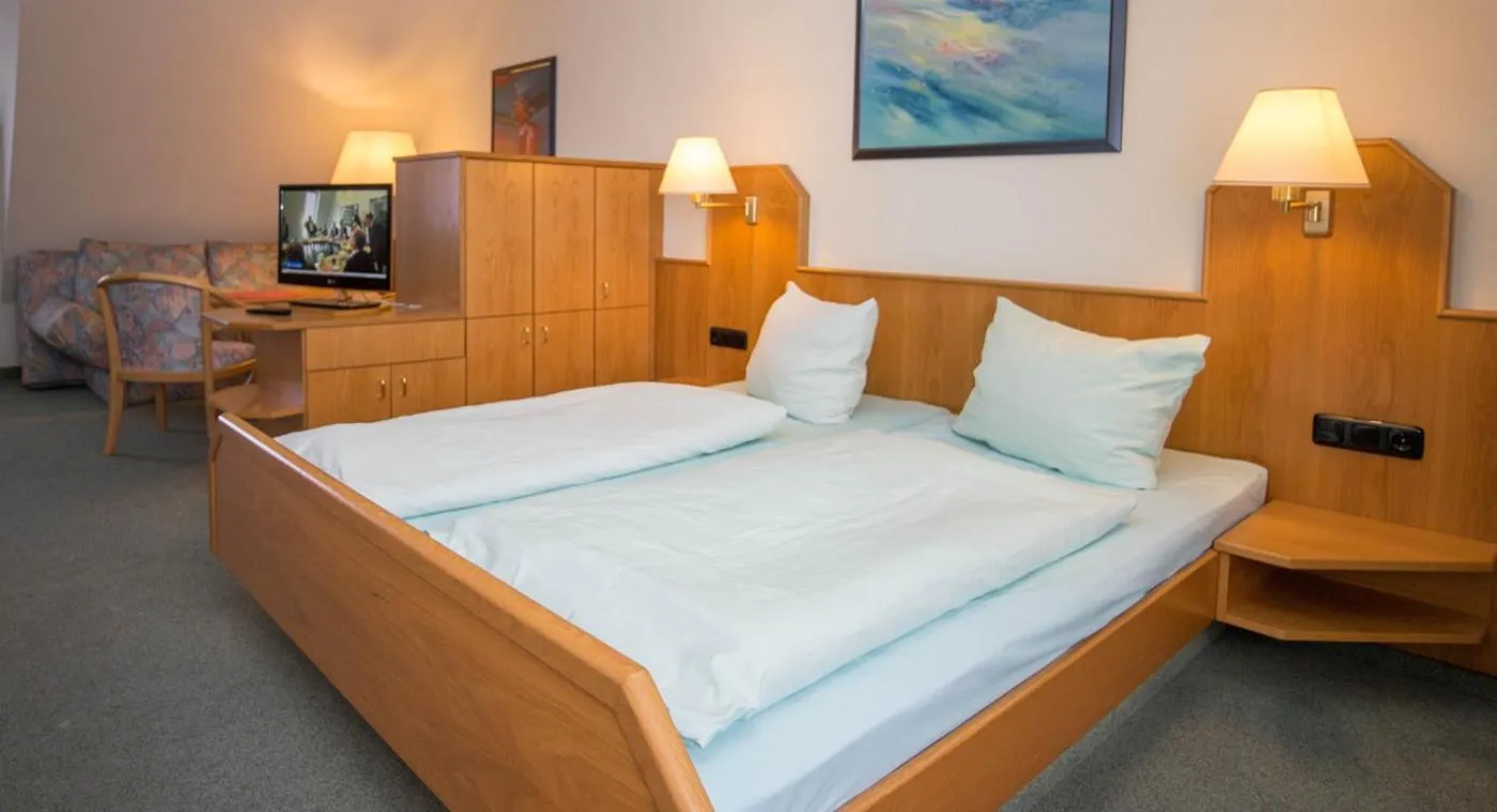 Bed in Ruser's Hotel