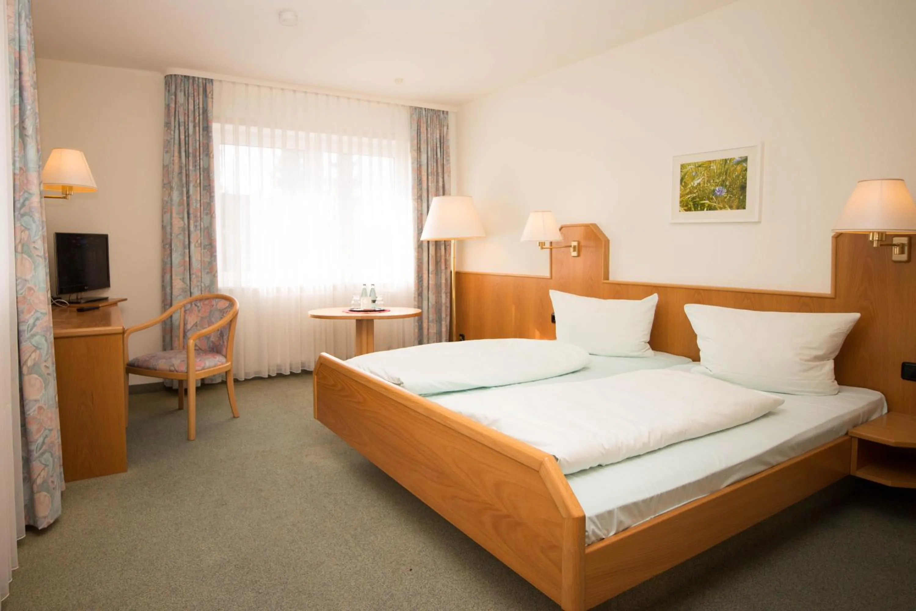 Bed in Ruser's Hotel