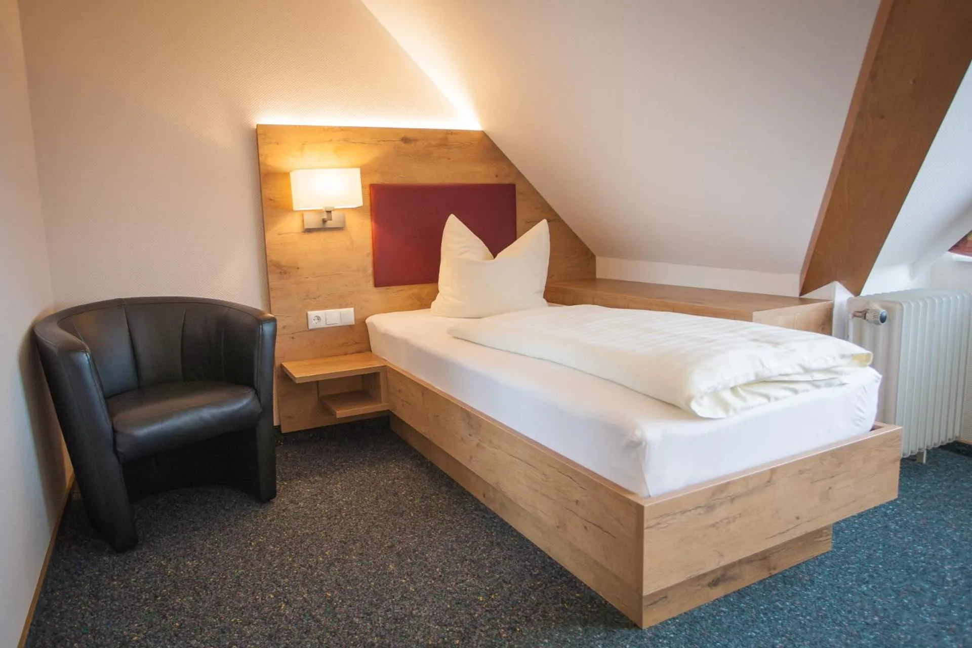 Bed in Ruser's Hotel