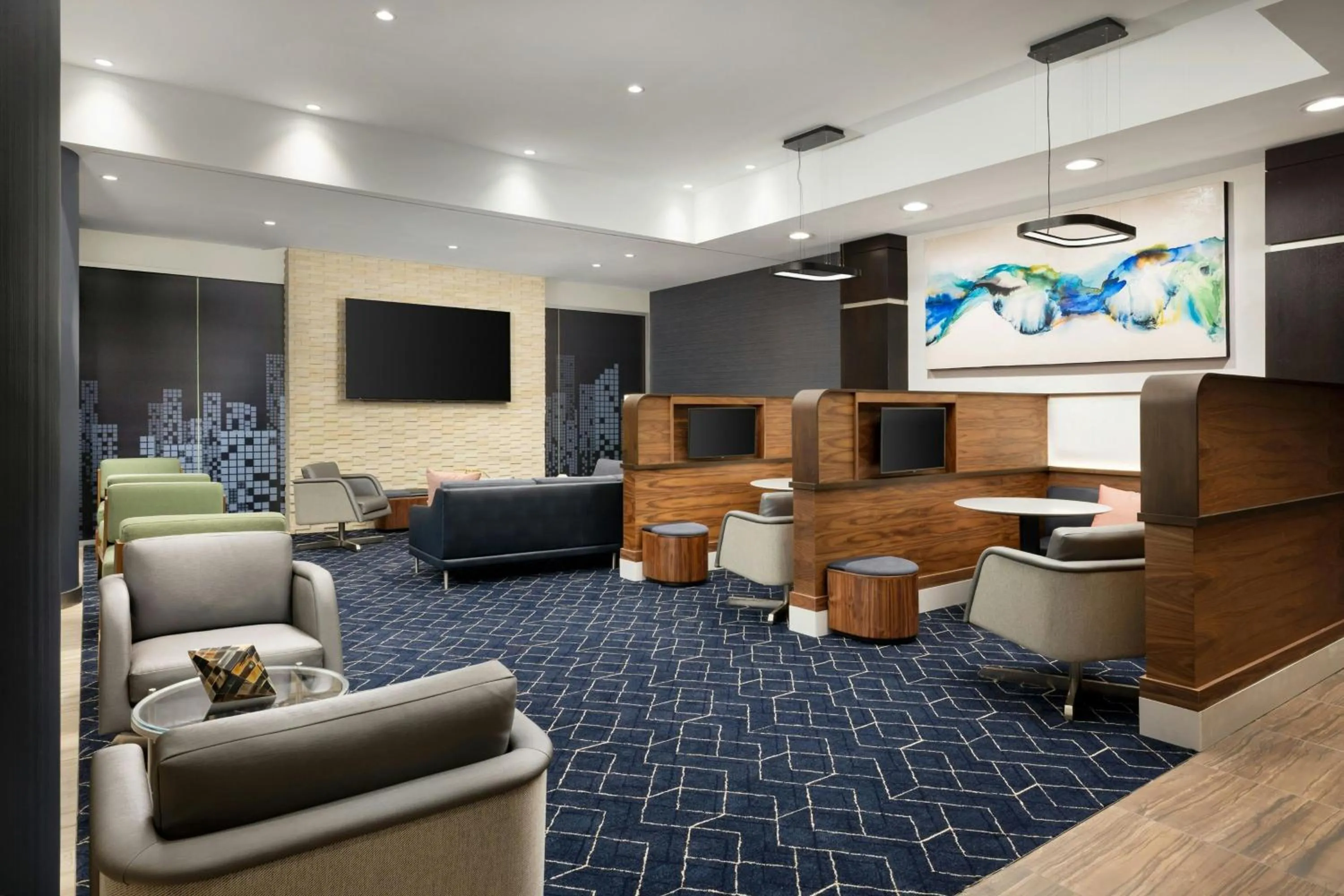 Lobby or reception in Courtyard by Marriott New York Manhattan Upper East Side