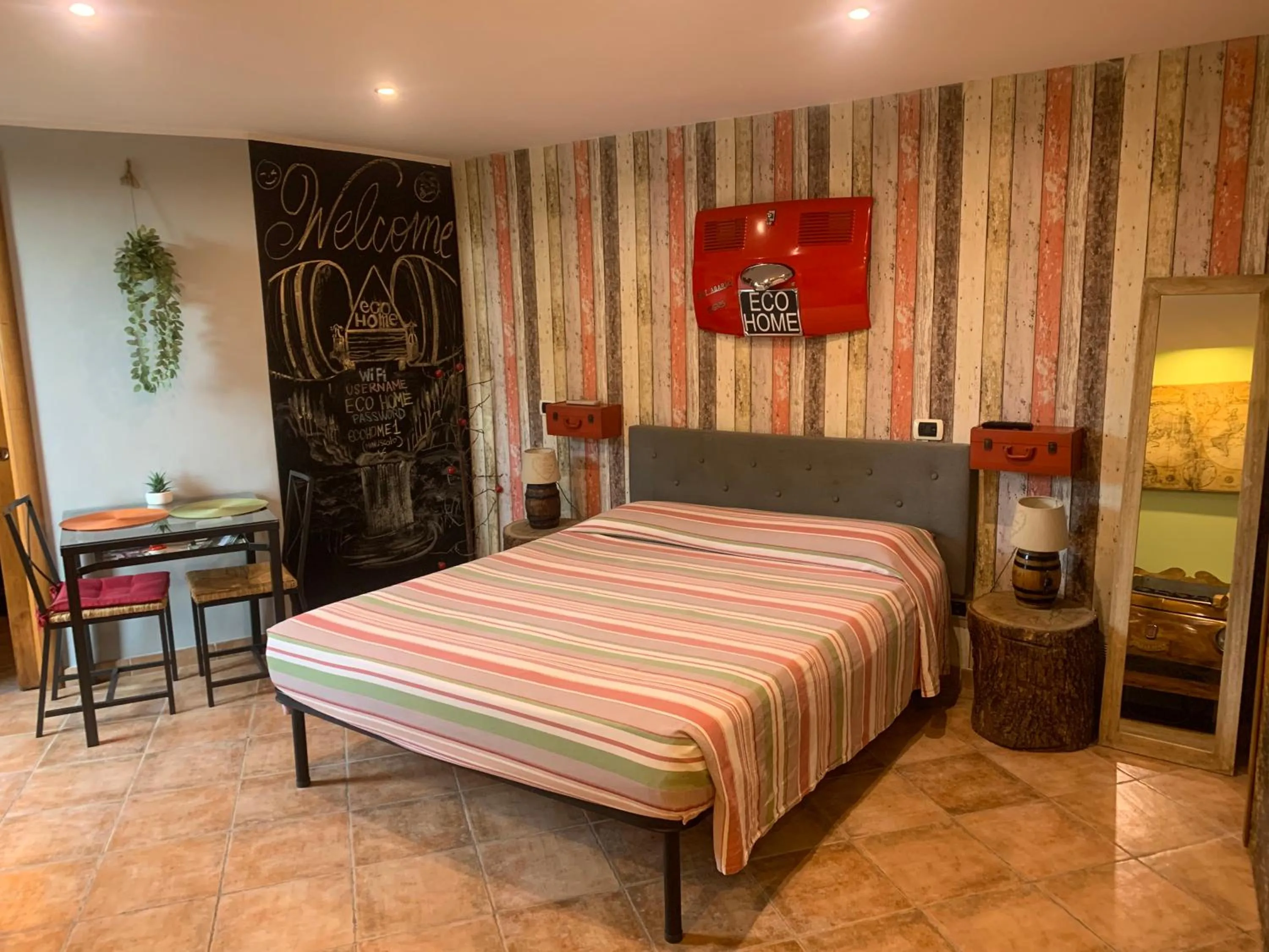 Bed in Eco Home con terrazza