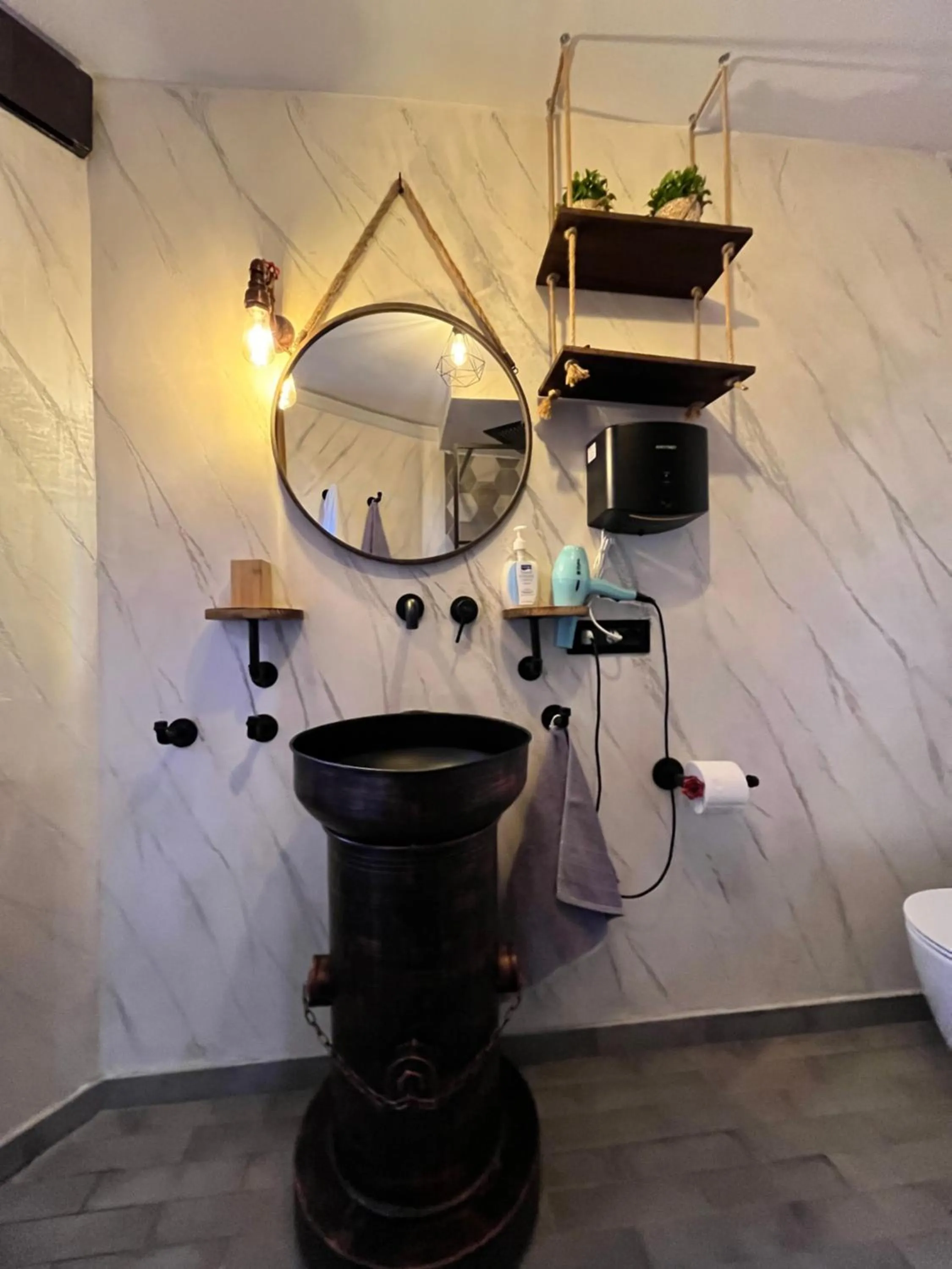 Bathroom in Eco Home con terrazza