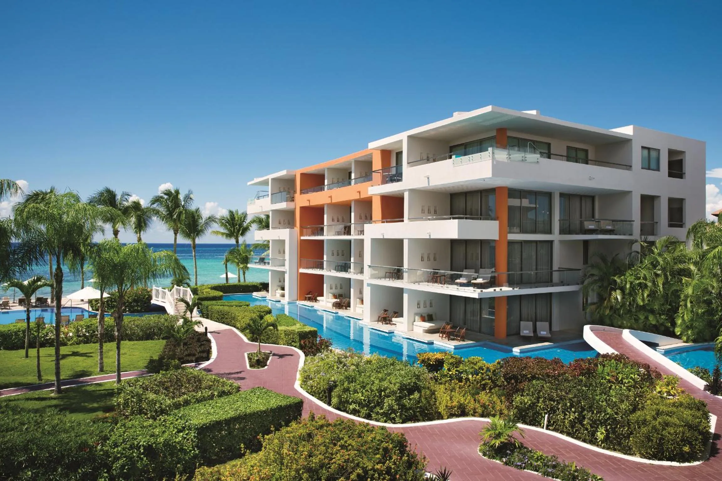 Property building in Secrets Aura Cozumel - Adults Only