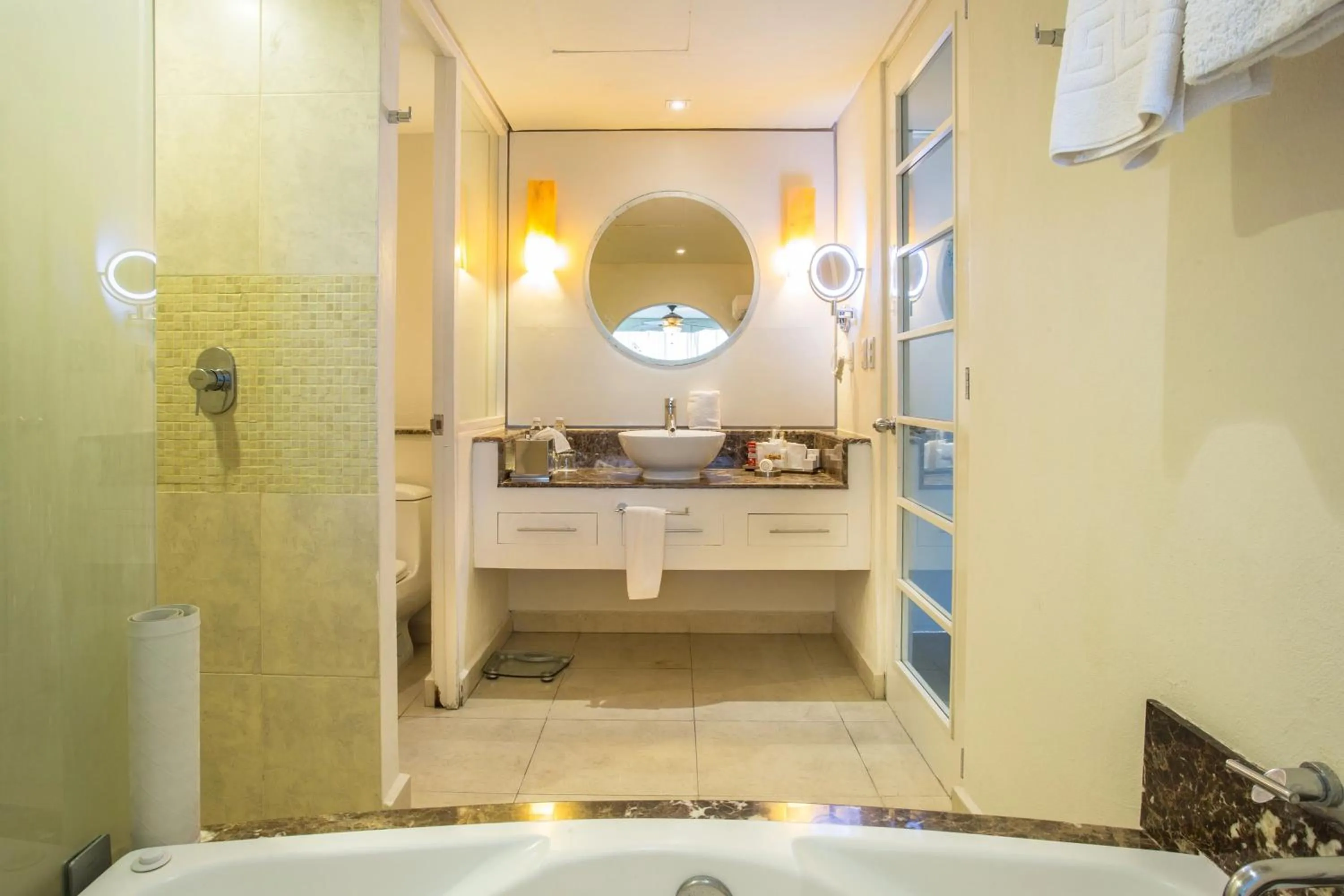 Bathroom in Secrets Aura Cozumel - Adults Only