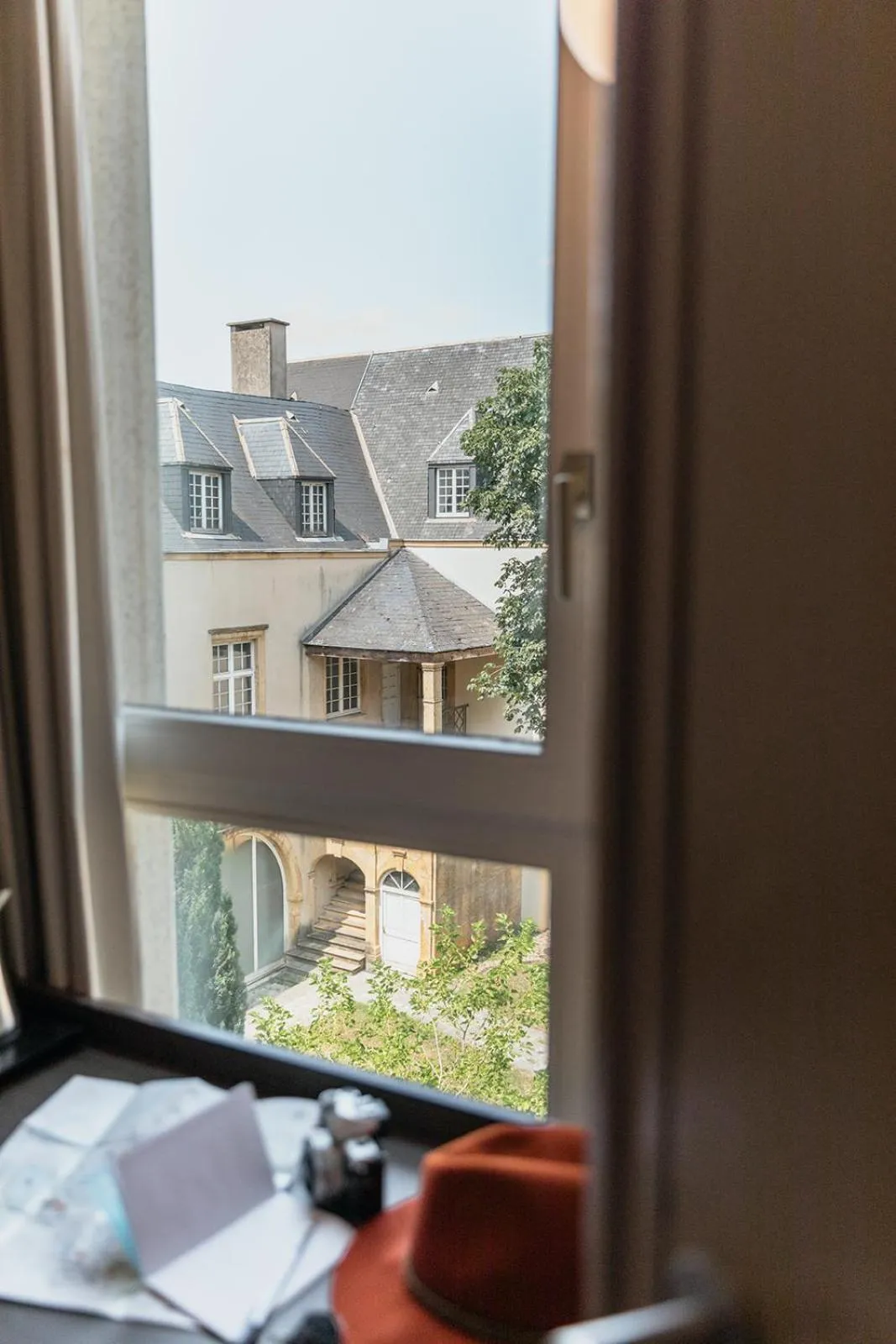 View (from property/room) in Kyriad Metz Centre - Restaurant Moze