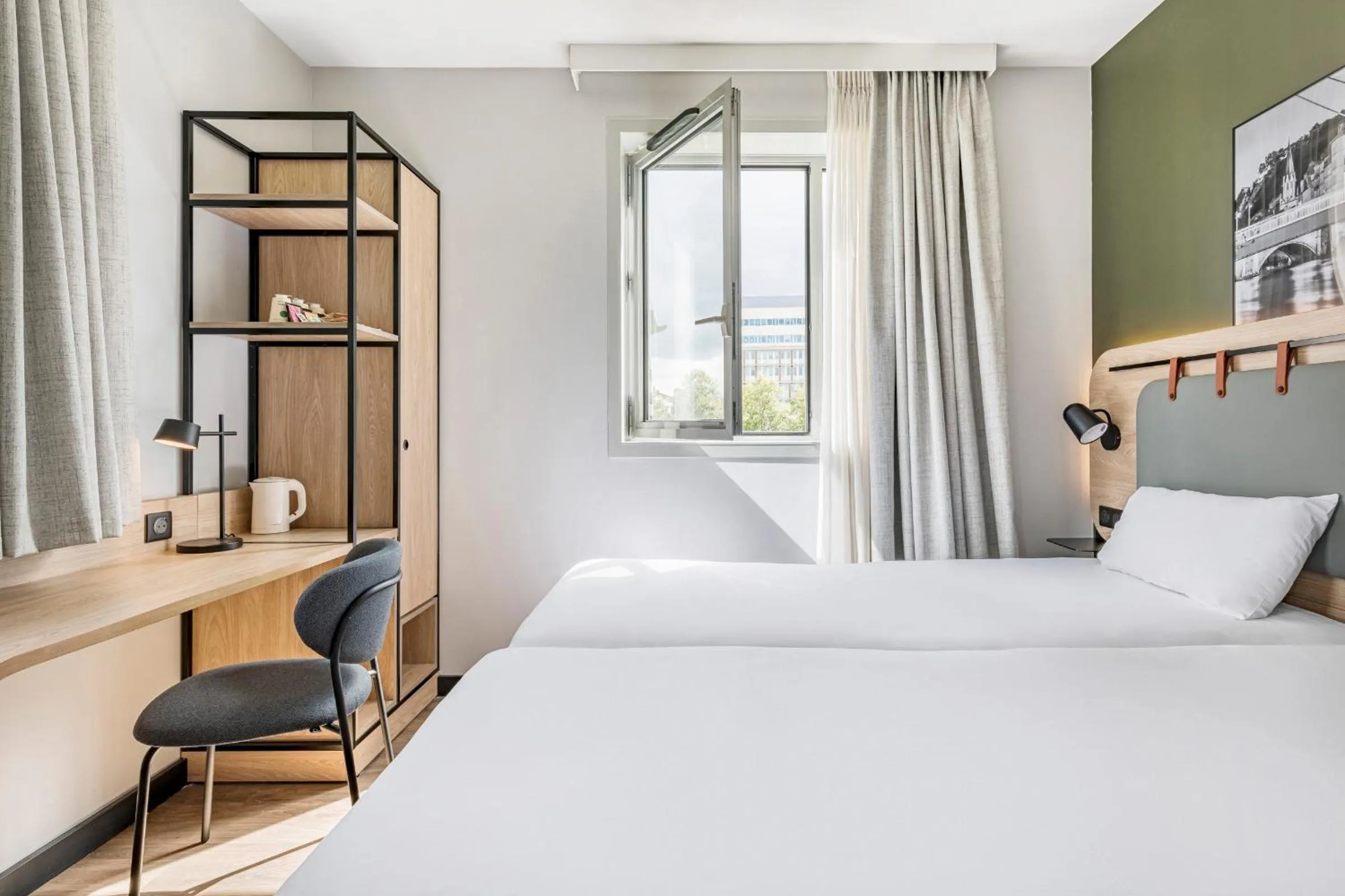 Bed in Campanile PRIME Lyon Centre Gare Part-Dieu