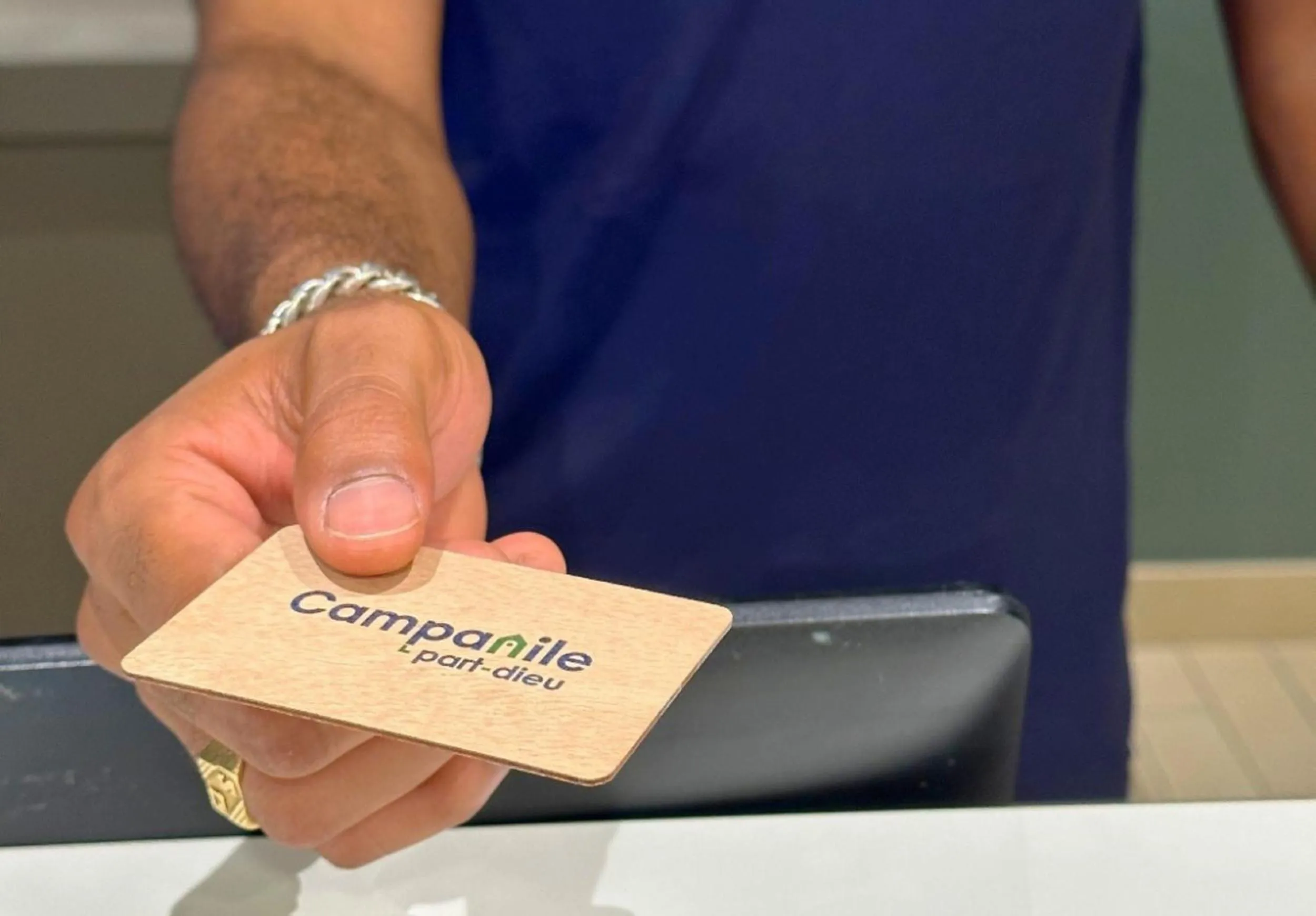 Lobby or reception in Campanile PRIME Lyon Centre Gare Part-Dieu