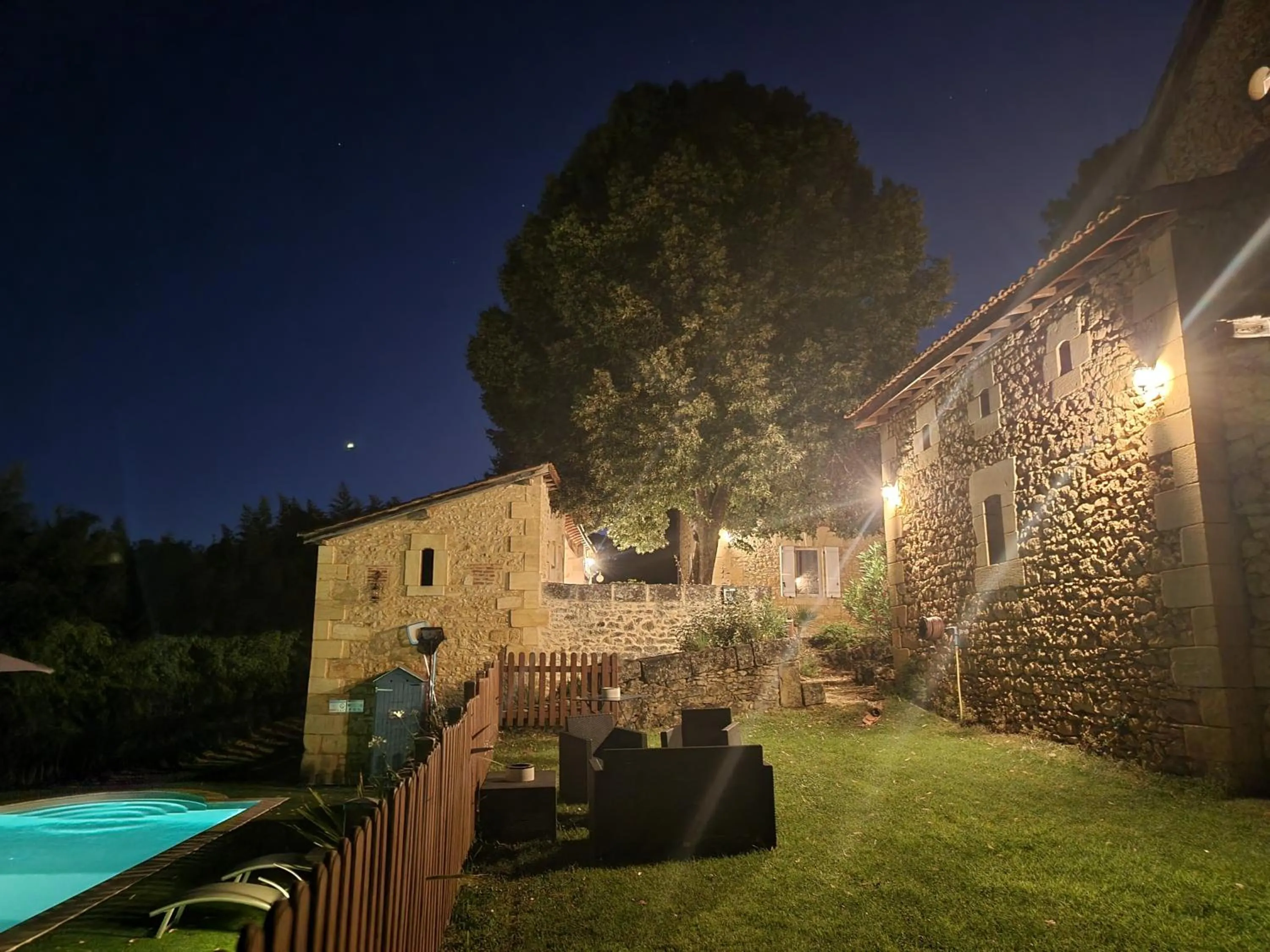 Garden in Le Clos de la Canéda