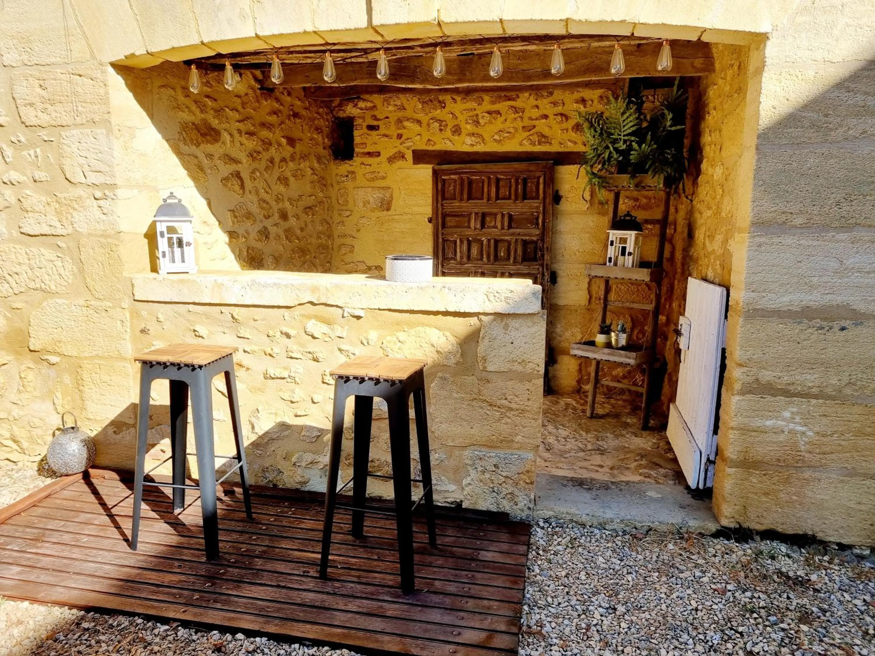 Patio in Le Clos de la Canéda
