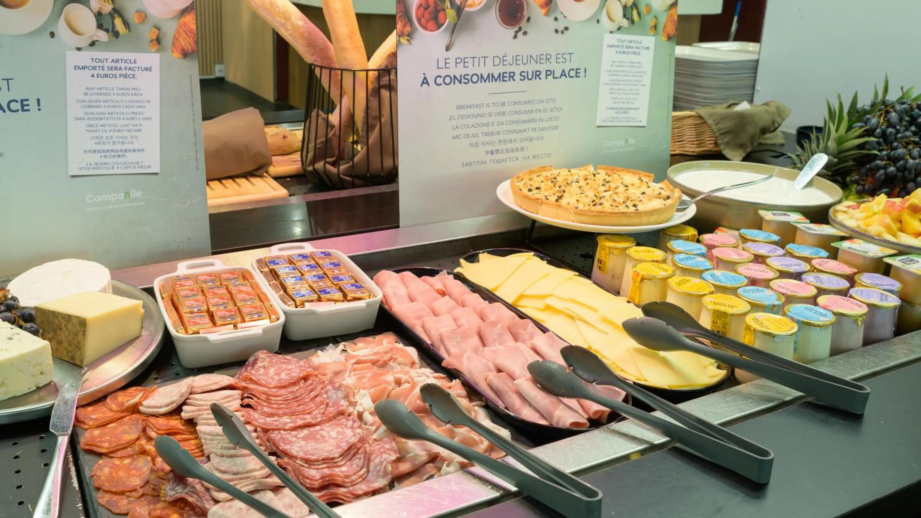 Restaurant/places to eat in Campanile Marne-La-Vallée - Torcy