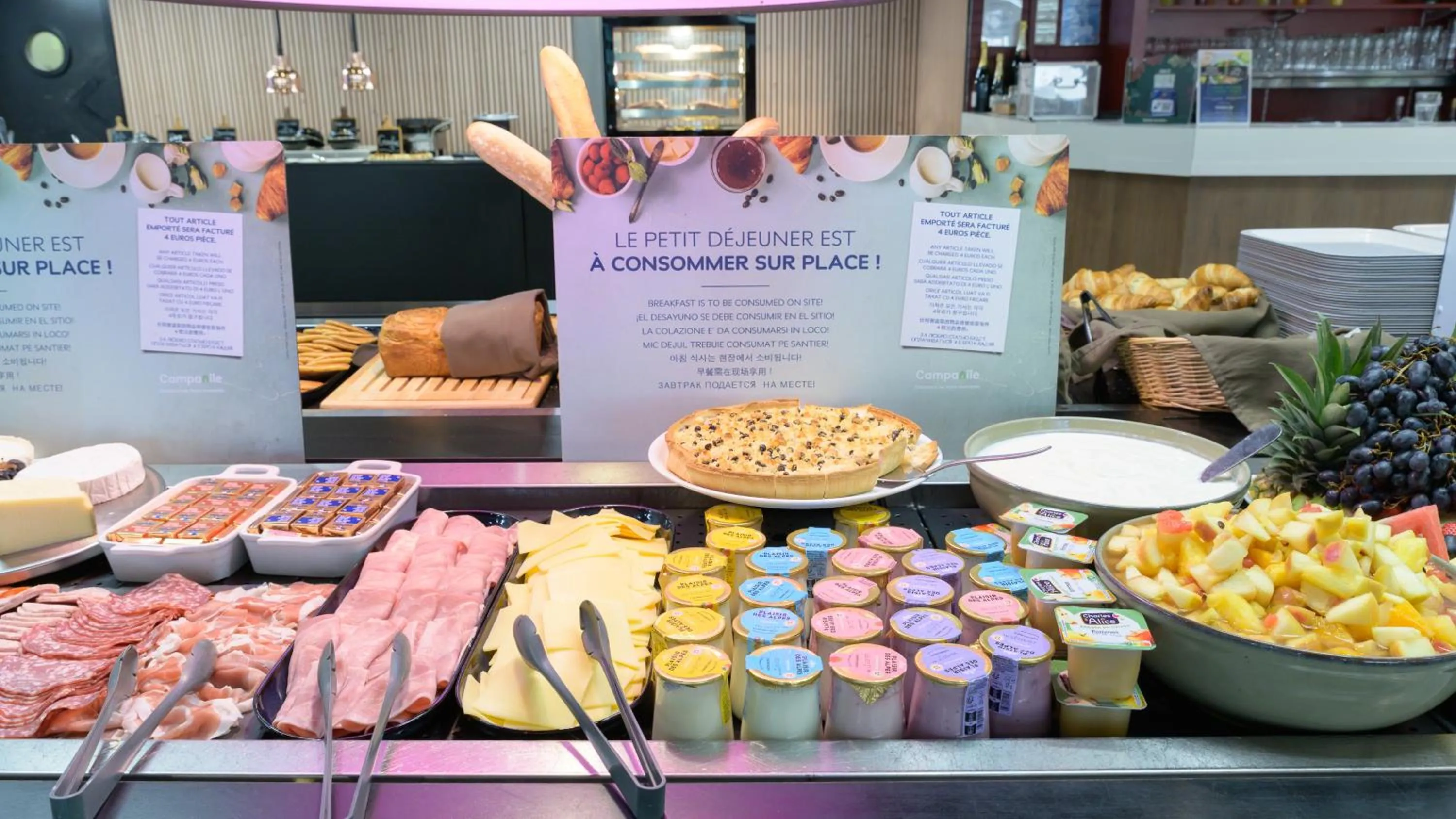 Restaurant/places to eat in Campanile Marne-La-Vallée - Torcy