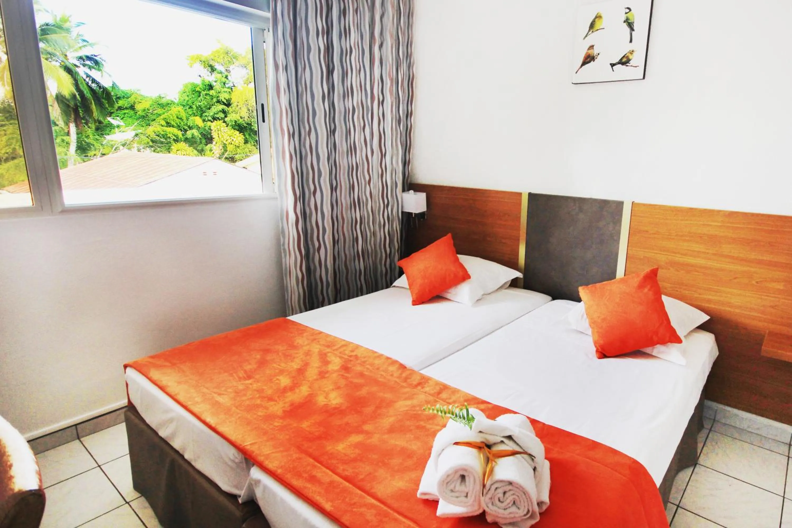 Bed in The Originals City, Hôtel Belova, Cayenne Sud