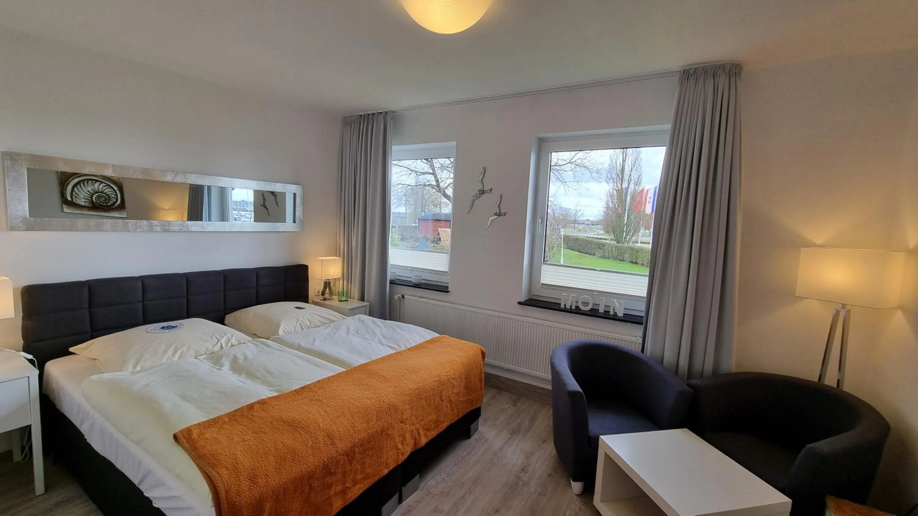 Photo of the whole room, Bed in Akzent Hotel Strandhalle