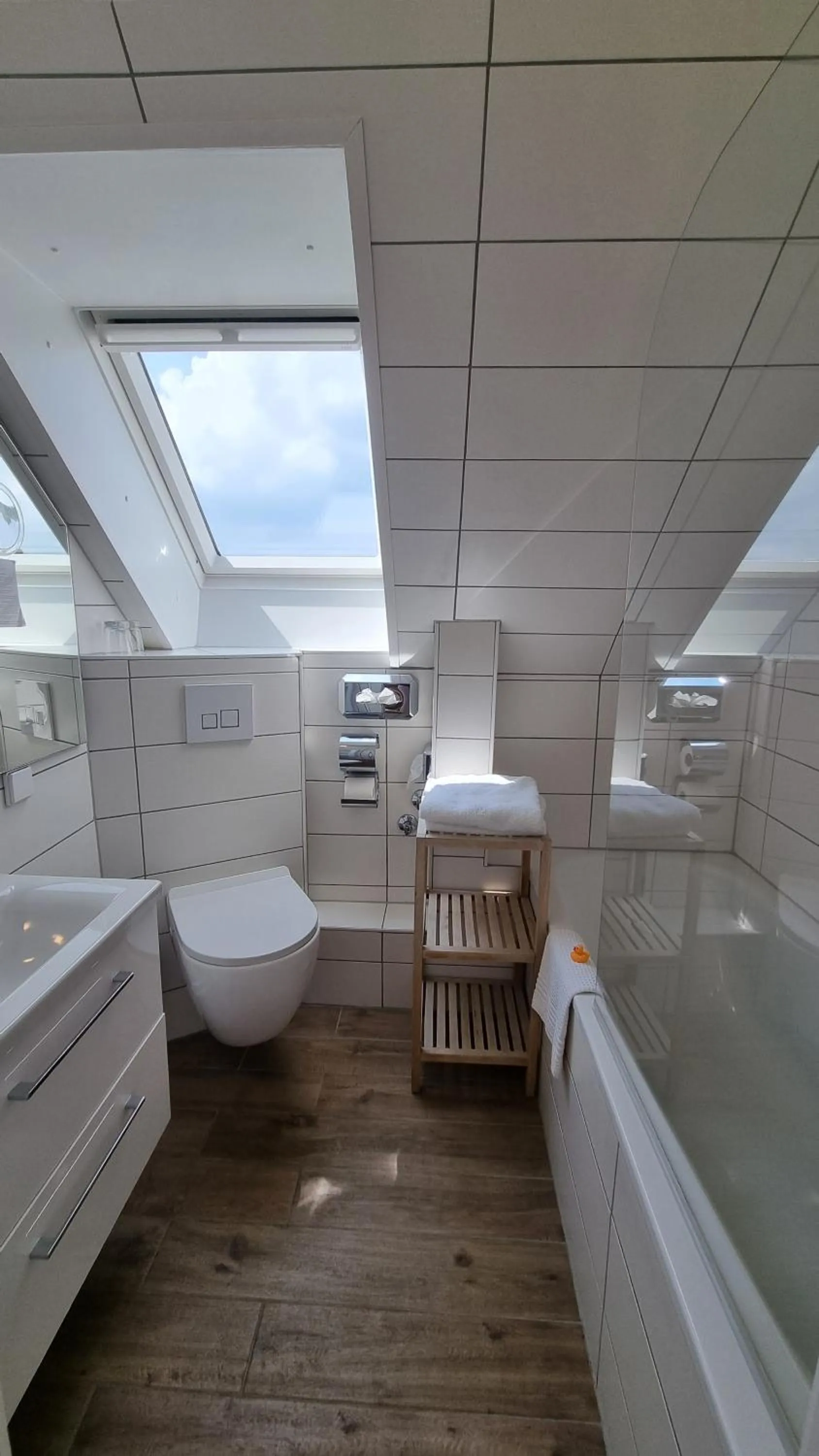 Bathroom in Akzent Hotel Strandhalle