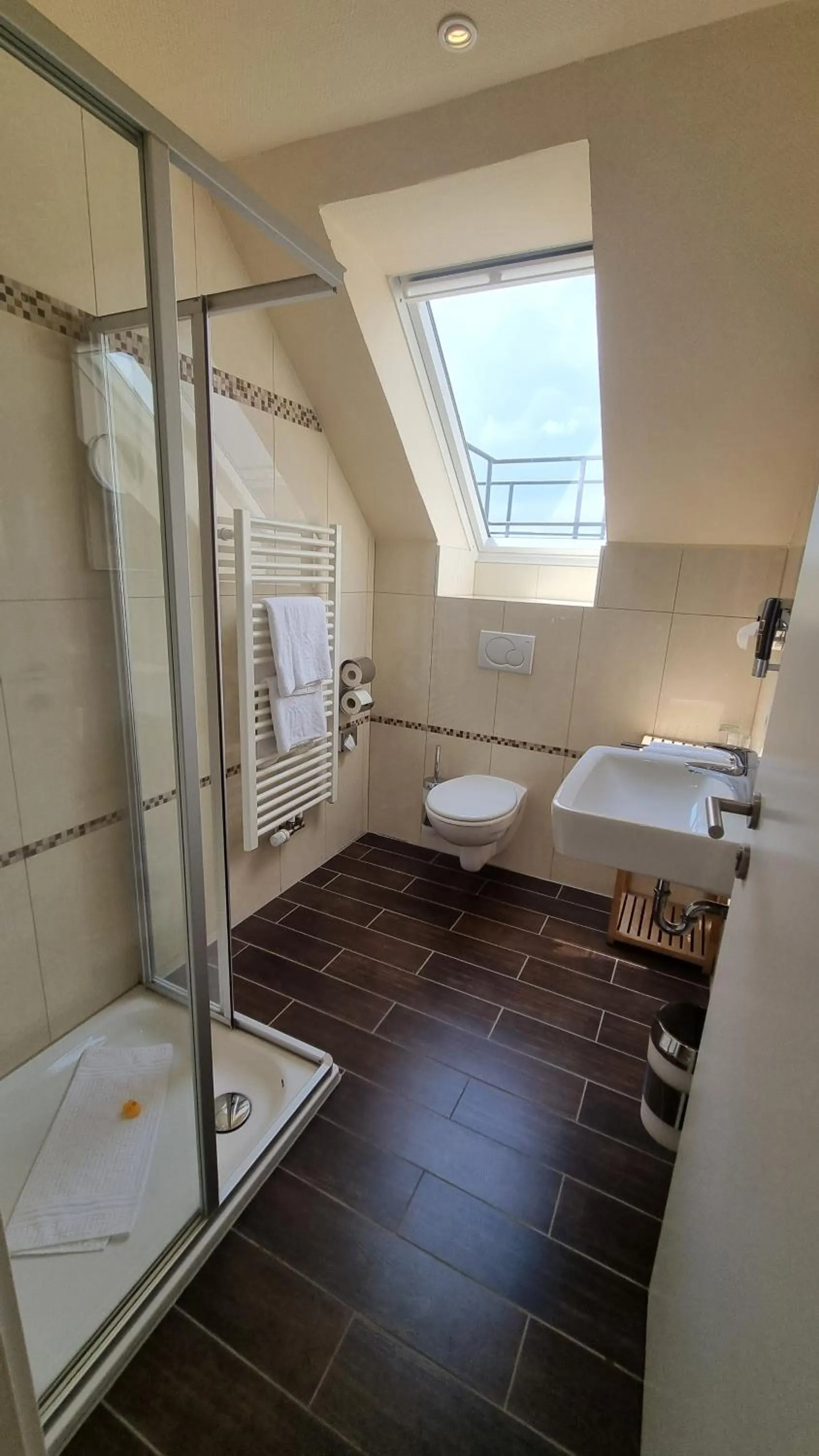 Bathroom in Akzent Hotel Strandhalle